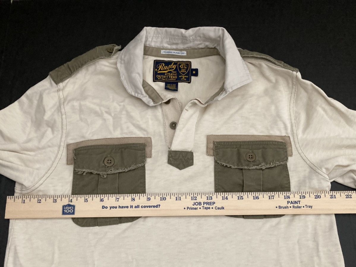Rugby Ralph Lauren Rugby Ralph lauren military cargo polo long sleeve vintage Size US M / EU 48-50 / 2 - 3 Thumbnail