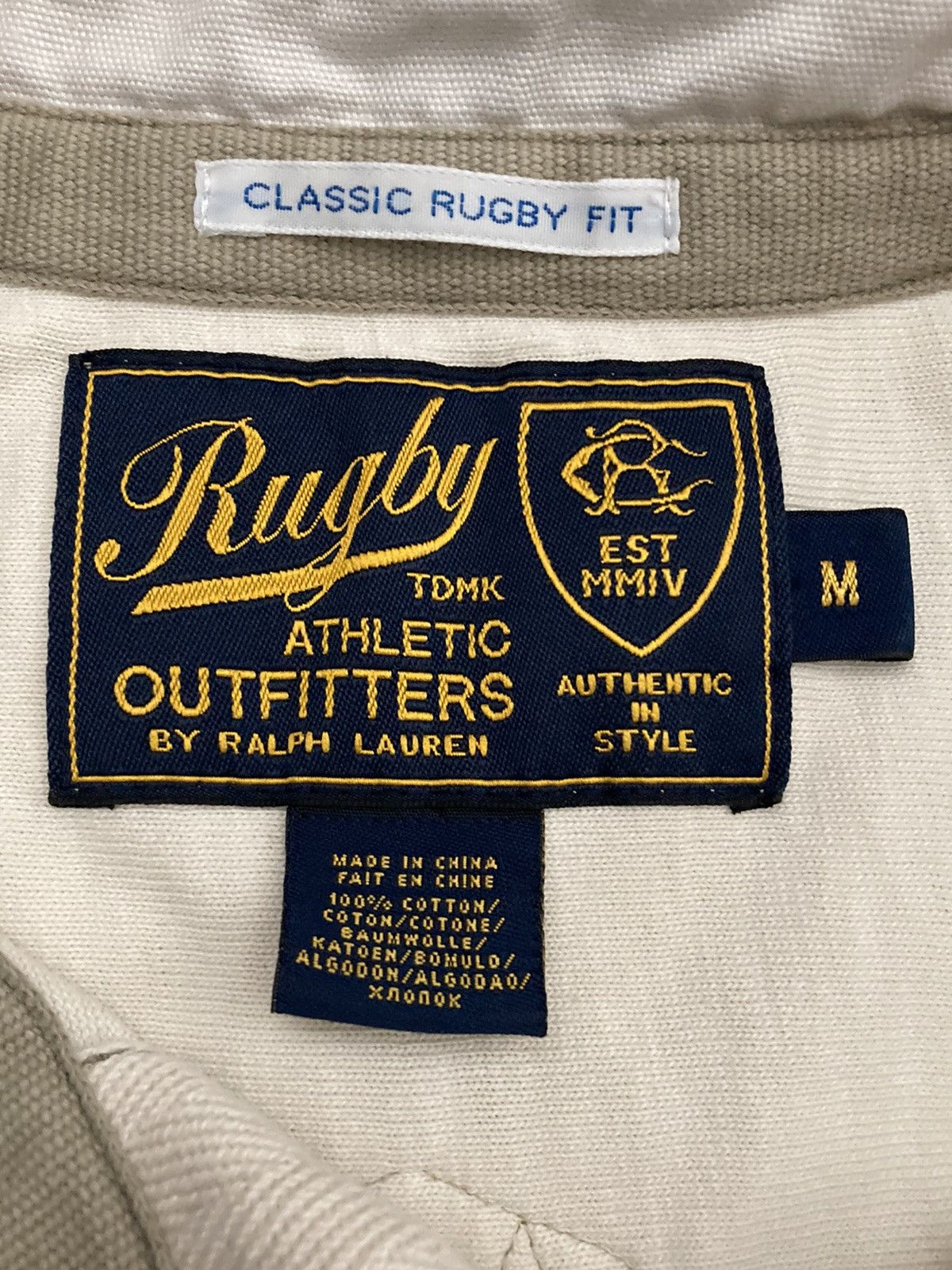 Rugby Ralph Lauren Rugby Ralph lauren military cargo polo long sleeve vintage Size US M / EU 48-50 / 2 - 9 Thumbnail
