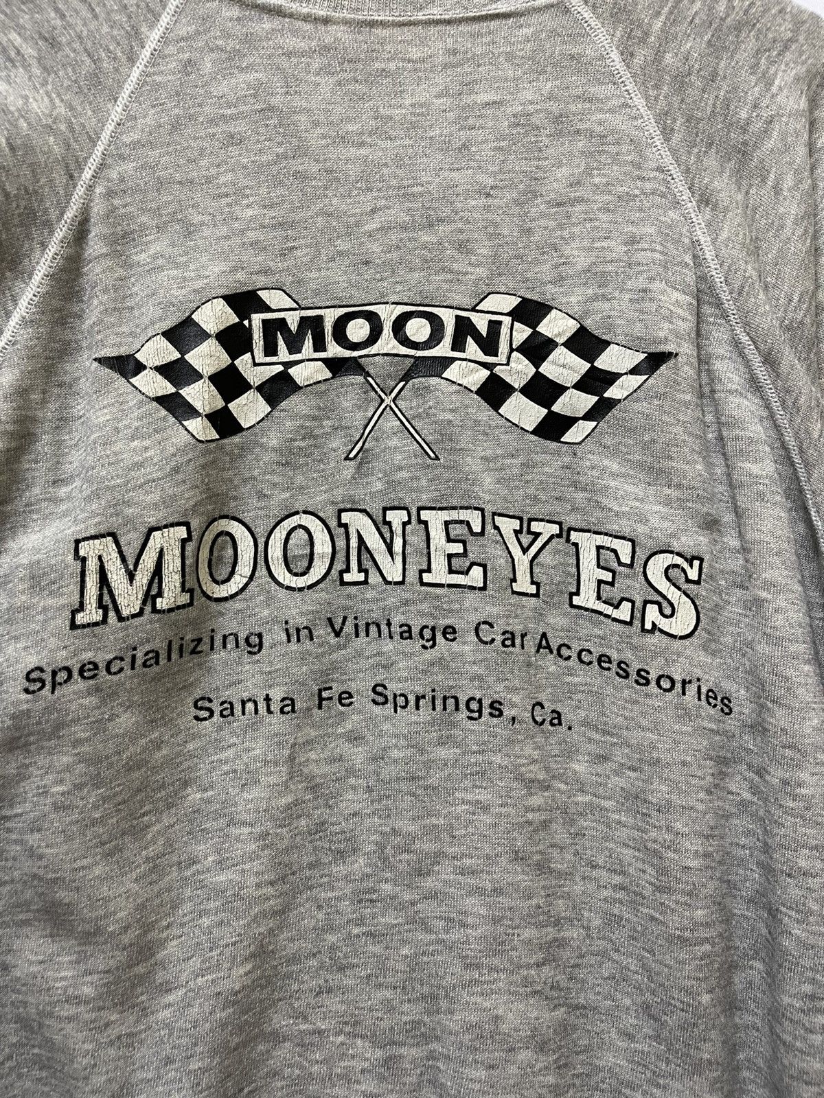 Vintage Vintage Moon Equipped Big Logo Distressed Sweatshirt Grey Size US M / EU 48-50 / 2 - 2 Thumbnail
