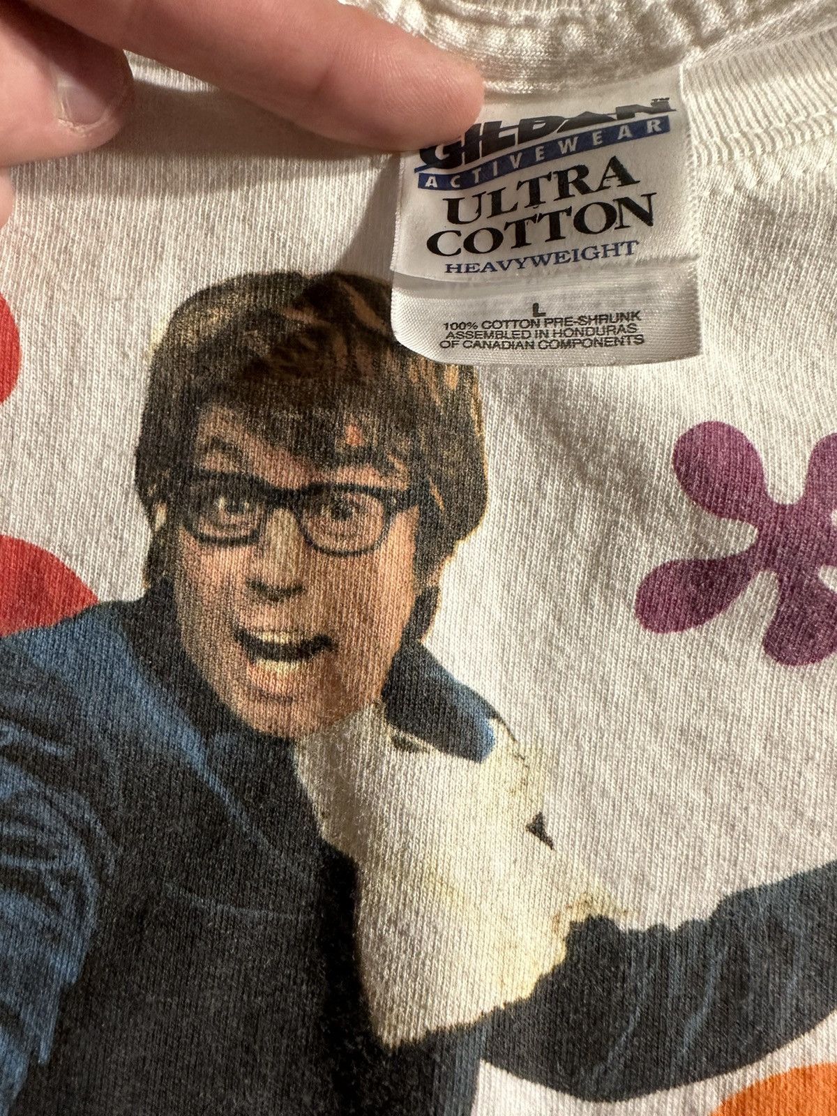 Vintage Austin Powers 1998 movie shirt Size US L / EU 52-54 / 3 - 3 Thumbnail