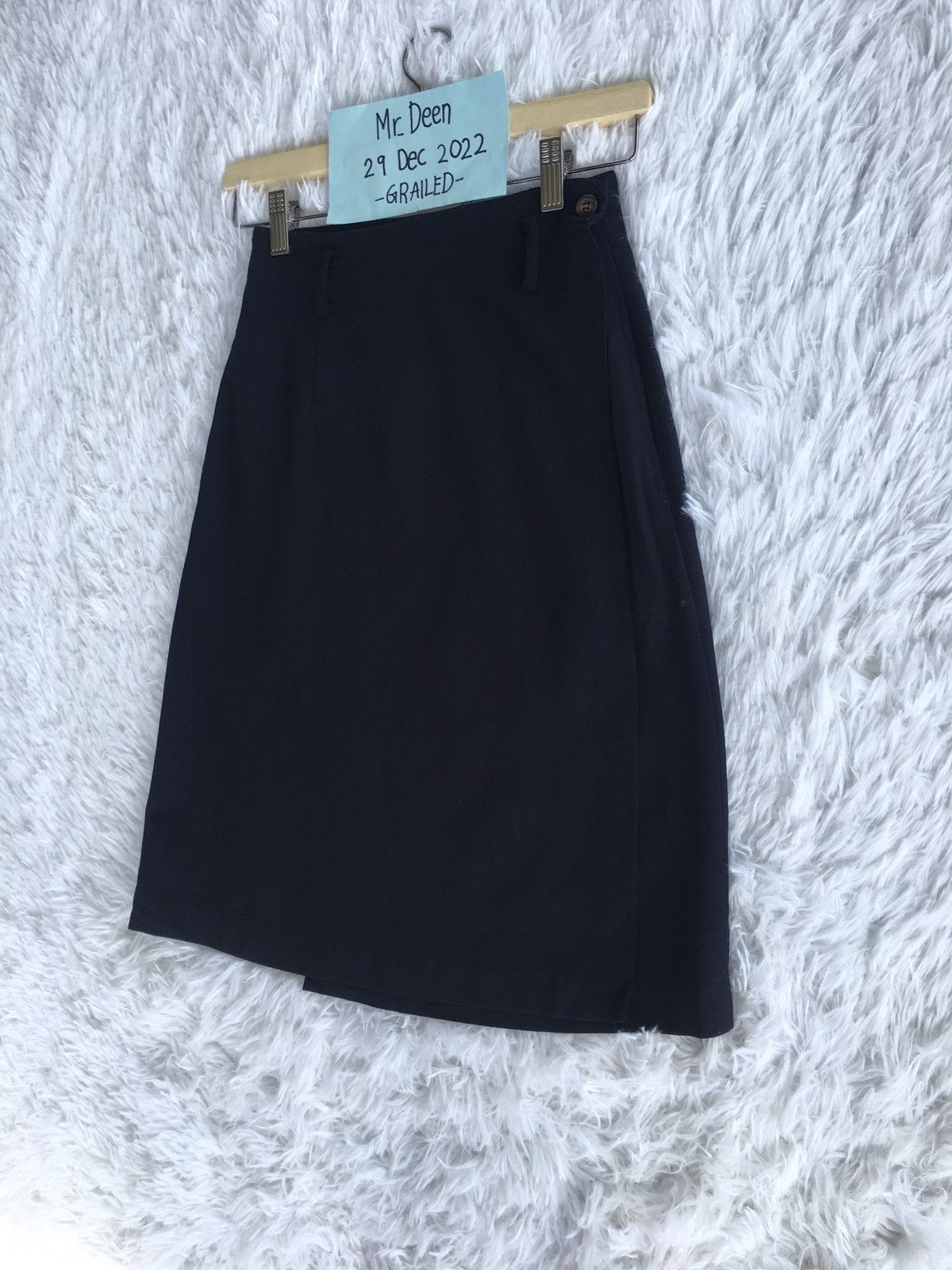Comme des Garcons Rare Vintage tricots Comme Des Garcons CDG Midi Skirt Size 24" / US 00 / IT 34 - 3 Thumbnail