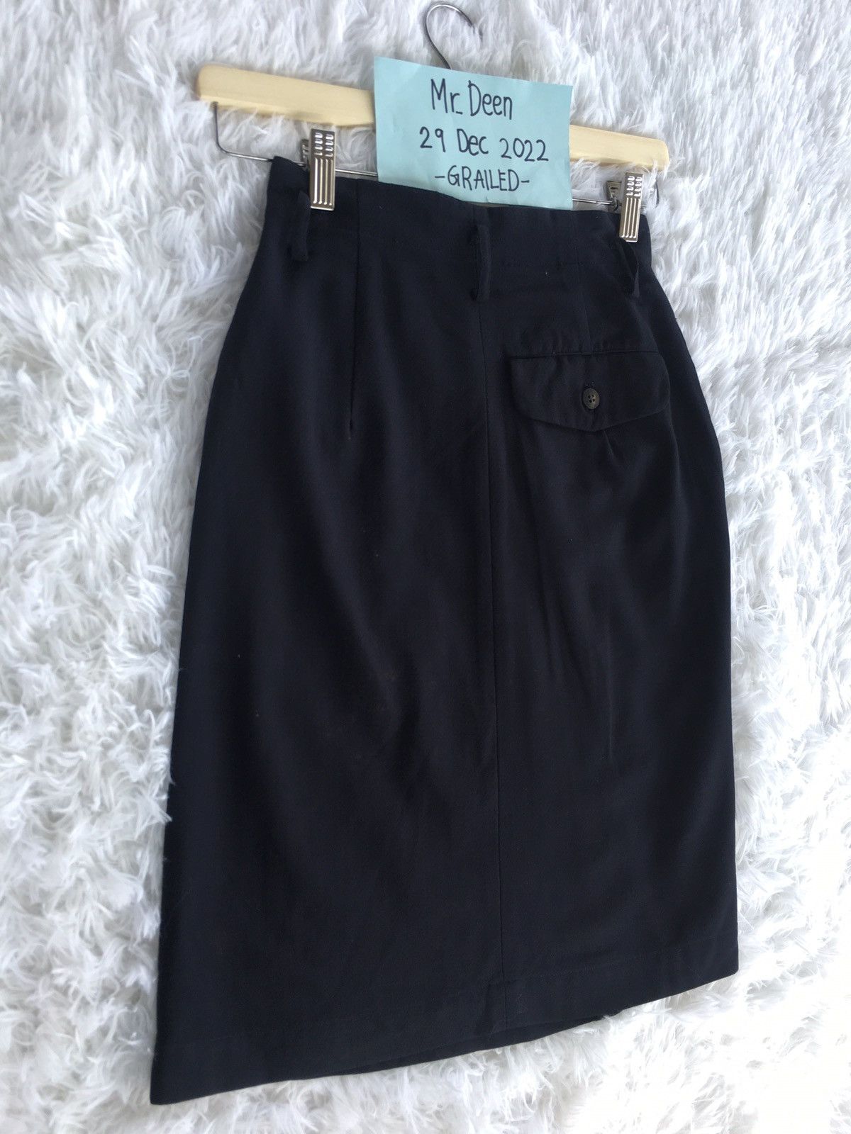 Comme des Garcons Rare Vintage tricots Comme Des Garcons CDG Midi Skirt Size 24" / US 00 / IT 34 - 17 Thumbnail
