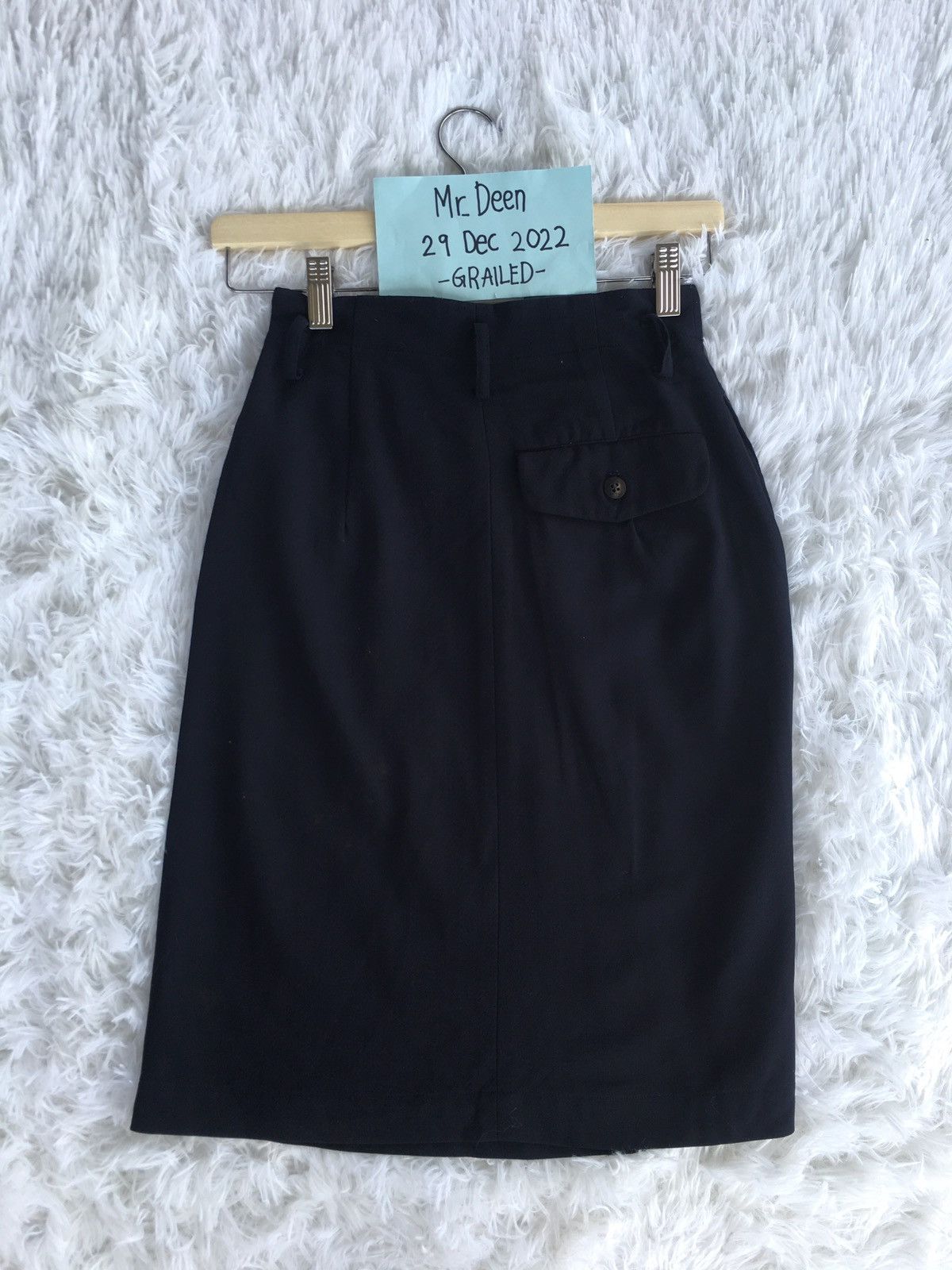 Comme des Garcons Rare Vintage tricots Comme Des Garcons CDG Midi Skirt Size 24" / US 00 / IT 34 - 16 Thumbnail