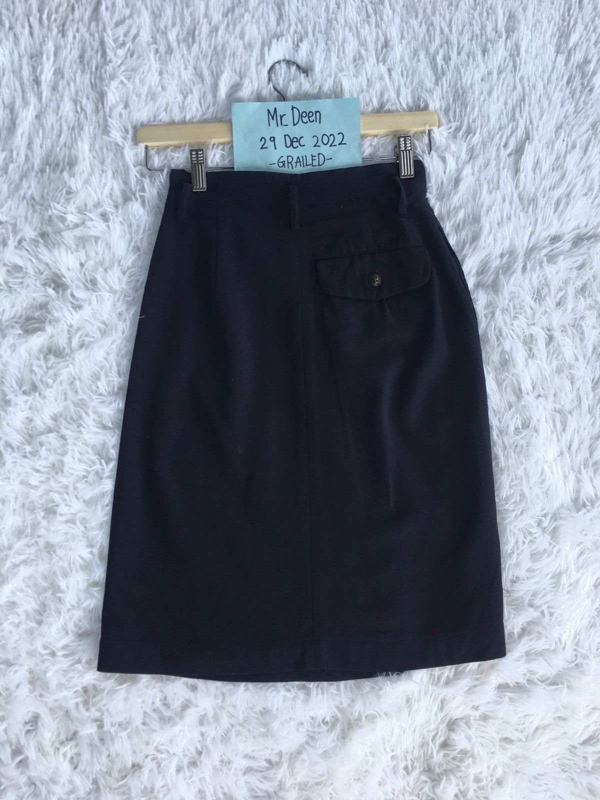 Comme des Garcons Rare Vintage tricots Comme Des Garcons CDG Midi Skirt Size 24" / US 00 / IT 34 - 15 Thumbnail