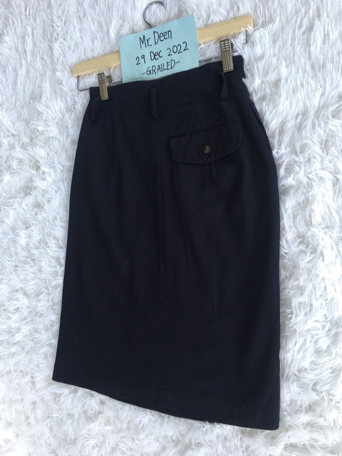 Comme des Garcons Rare Vintage tricots Comme Des Garcons CDG Midi Skirt Size 24" / US 00 / IT 34 - 18 Thumbnail