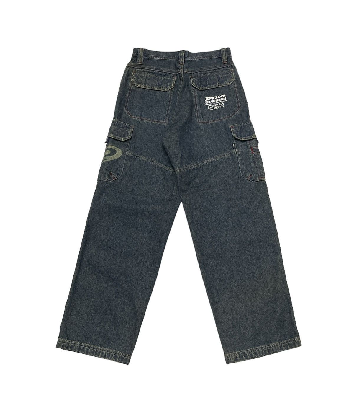 Japanese Brand Vintage Piko Japan Cargo Jeans Baggy Size US 28 / EU 44 - 5 Thumbnail