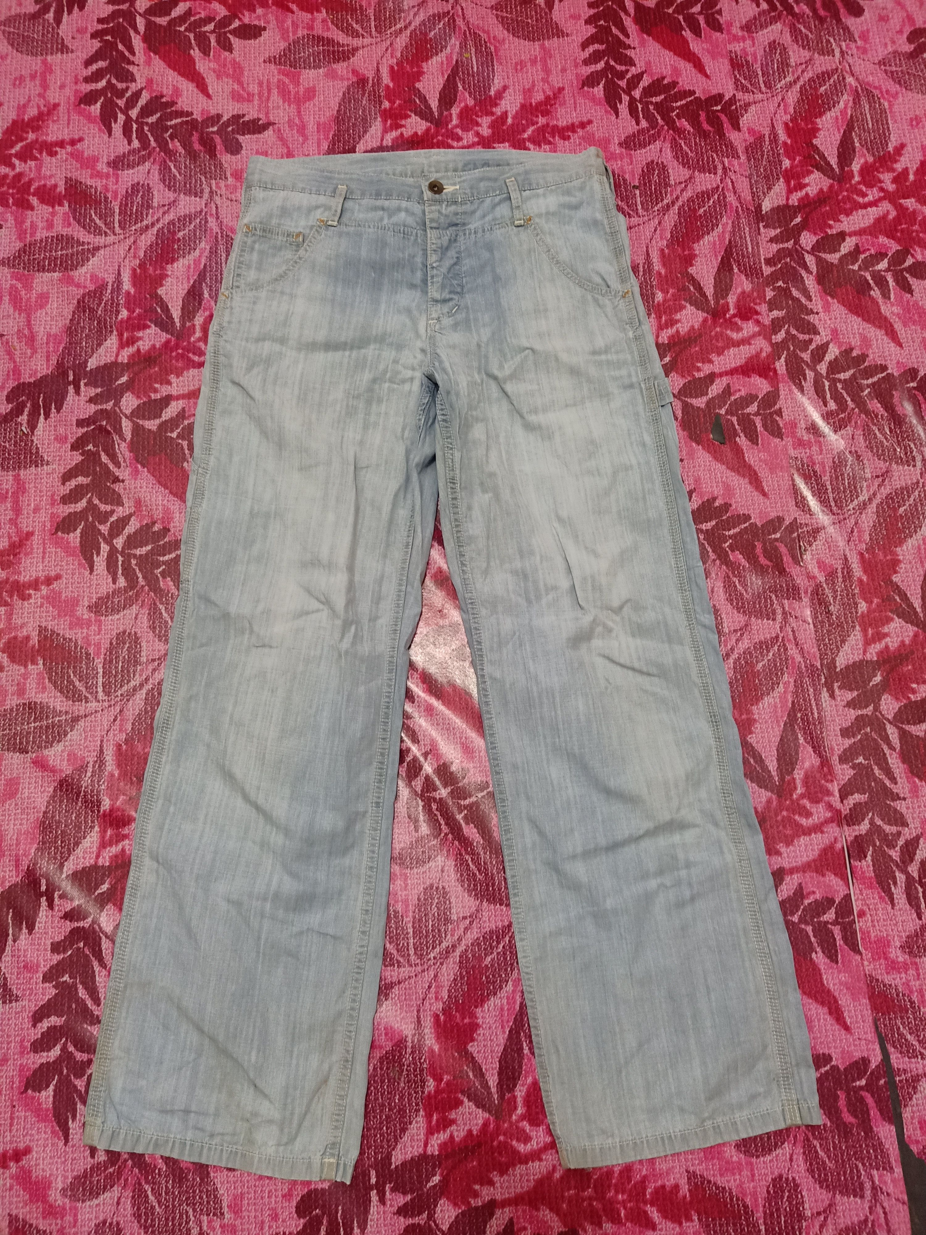 Japanese Brand Japanese Distressed Thrashed Bulle de savon pants Buckle Size US 30 / EU 46 - 2 Thumbnail