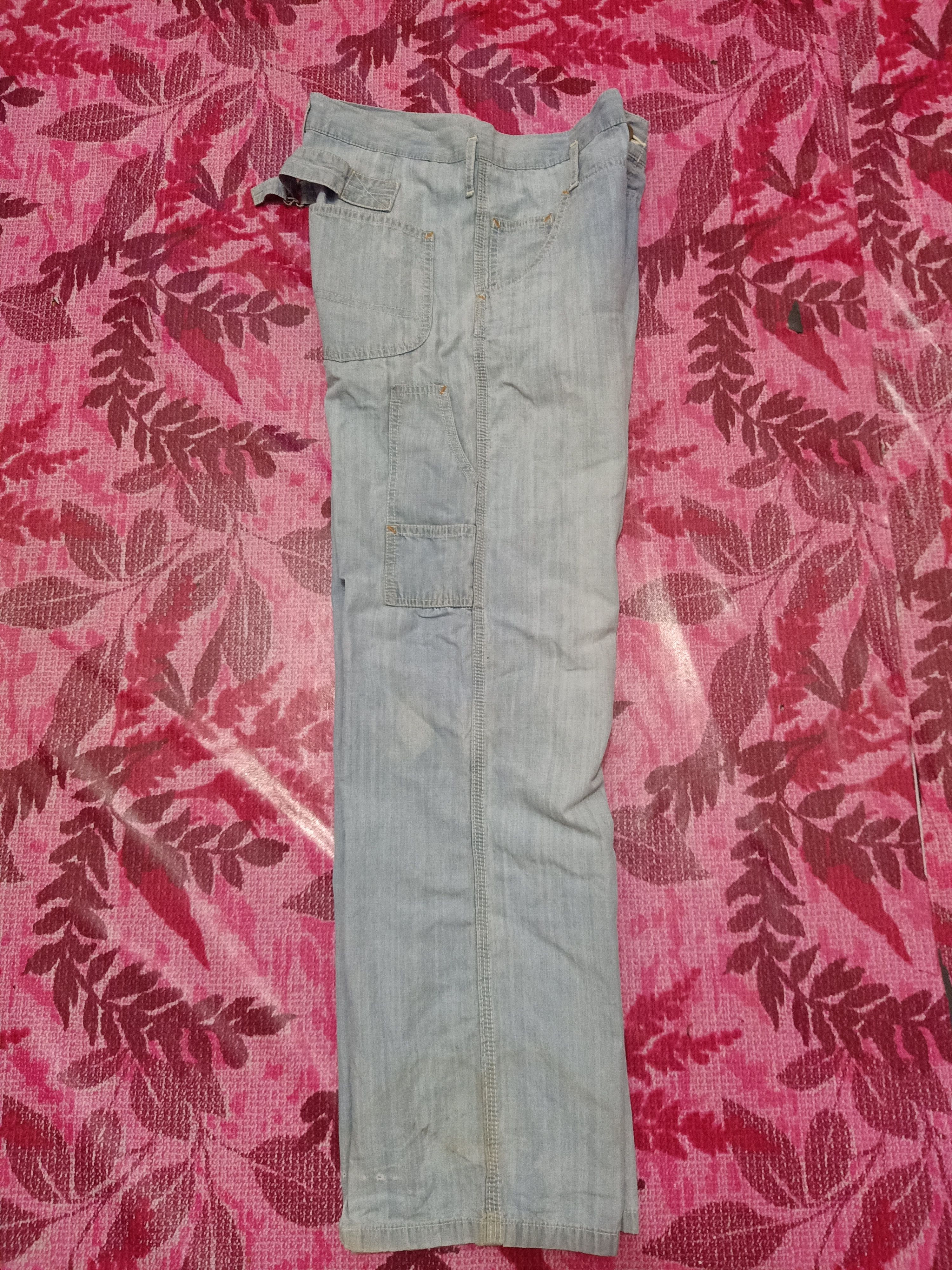 Japanese Brand Japanese Distressed Thrashed Bulle de savon pants Buckle Size US 30 / EU 46 - 11 Thumbnail