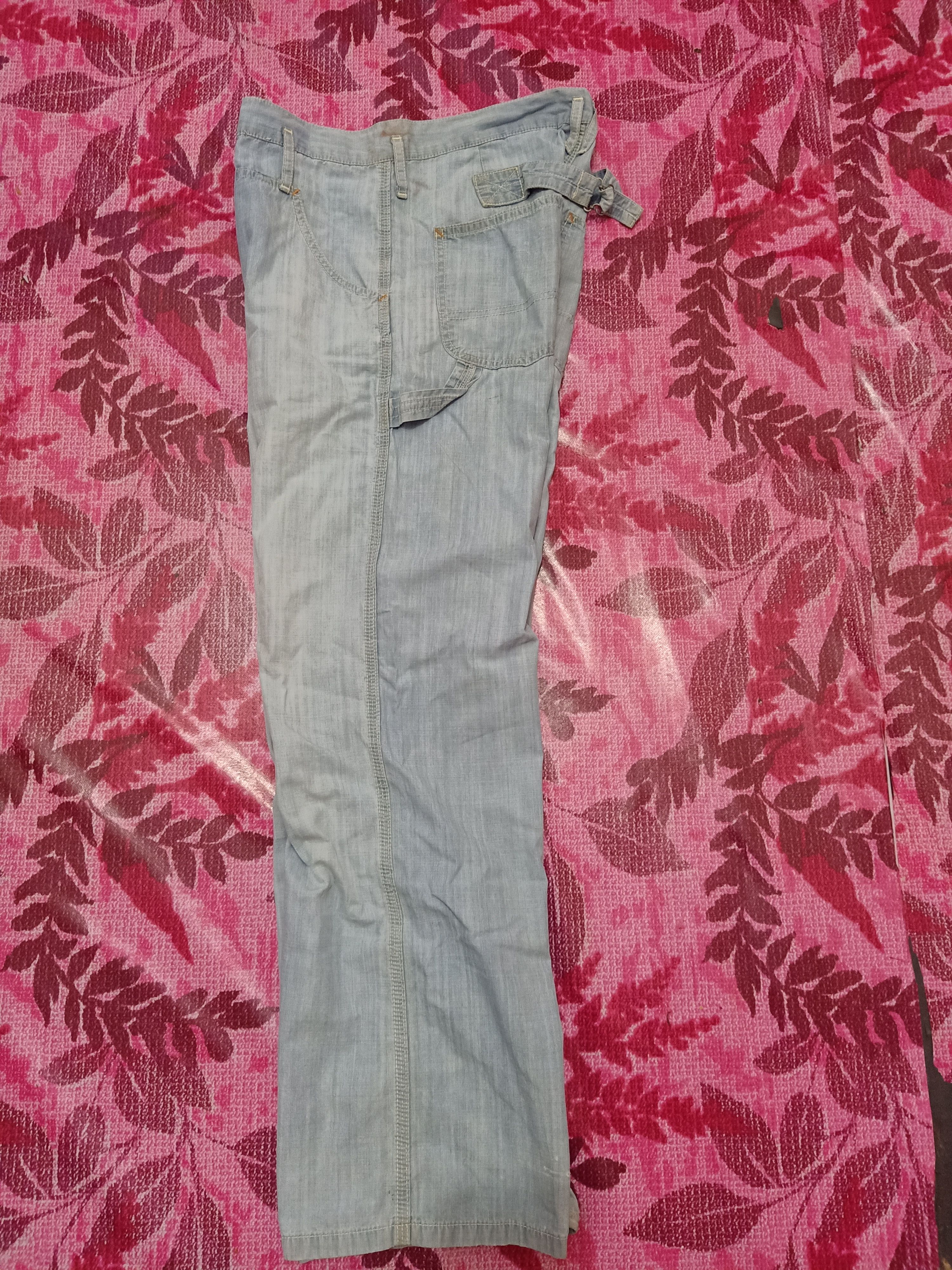 Japanese Brand Japanese Distressed Thrashed Bulle de savon pants Buckle Size US 30 / EU 46 - 10 Thumbnail