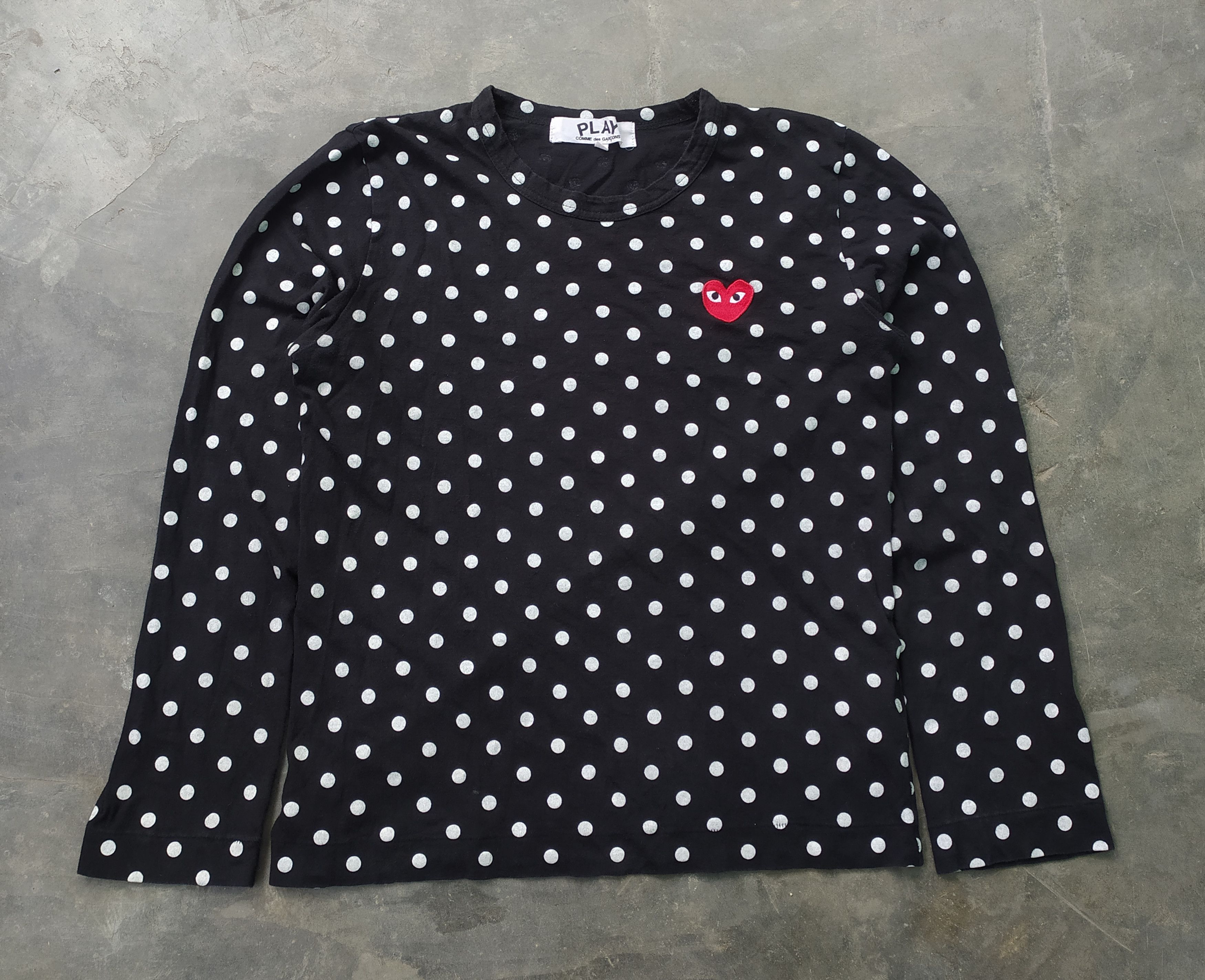 Low Top Outfit Commes Des Garcon Polka Dot Comme Des Garcons Play