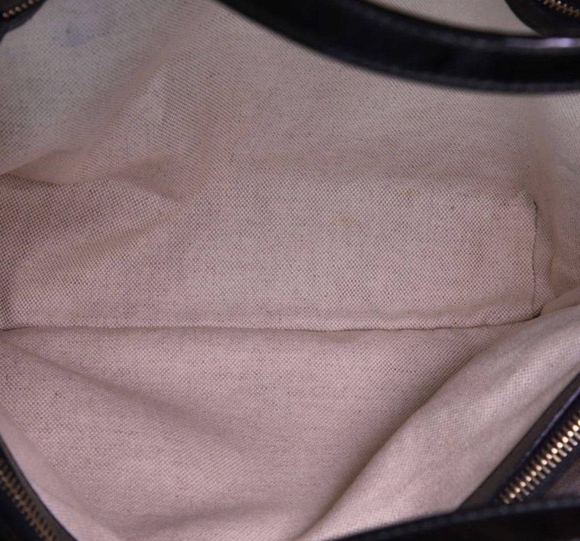 Gucci Gucci Nice Tote Microguccissima Patent Small Black Size ONE SIZE - 6 Thumbnail
