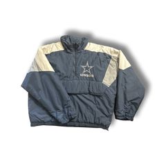 1990's DALLAS COWBOYS APEX ONE RAIN COAT XL - Classic American Sports