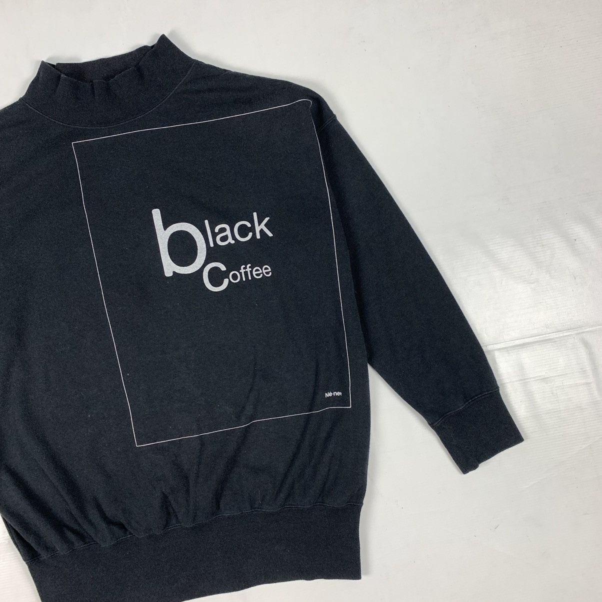 Issey Miyake × Ne-Net Vintage Ne-Net Turtle Neck Sweatshirt Size US L / EU 52-54 / 3 - 3 Thumbnail