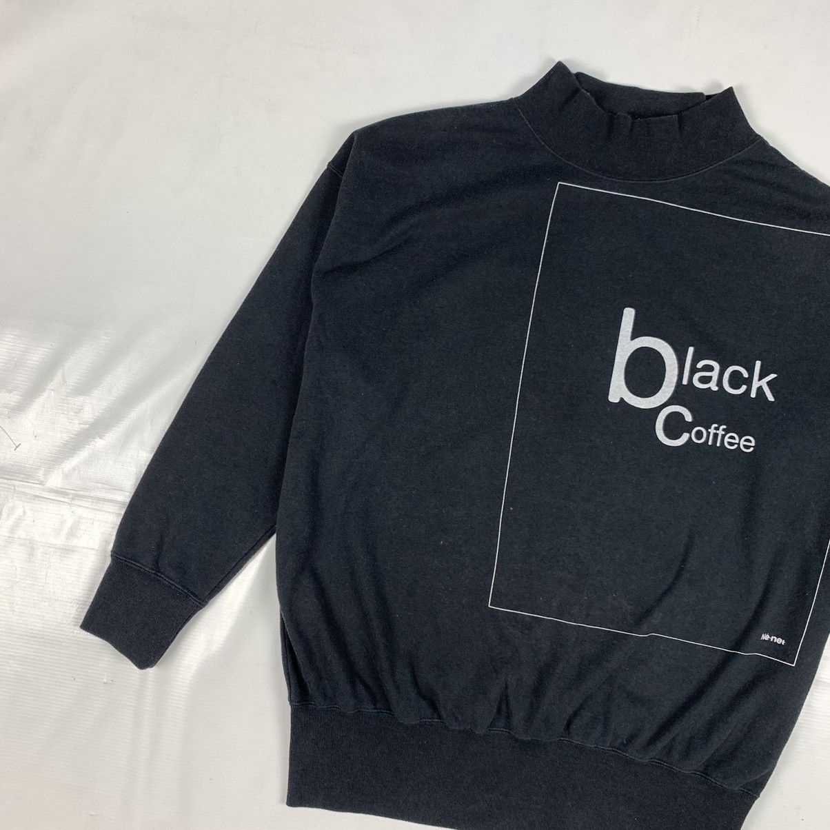 Issey Miyake × Ne-Net Vintage Ne-Net Turtle Neck Sweatshirt Size US L / EU 52-54 / 3 - 2 Thumbnail
