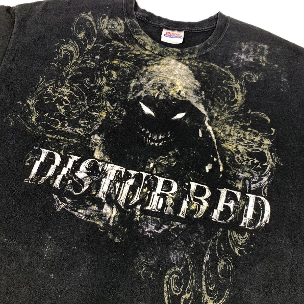 Band Tees Vintage Disturbed American Heavy Metal Band Shirt Size US XL / EU 56 / 4 - 5 Thumbnail
