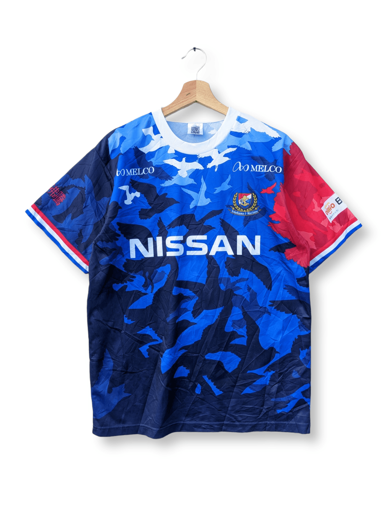 image of Gear For Sports x Racing Nissan Japan Jersey Soccer Tees in Blue, Men's (Size Large)