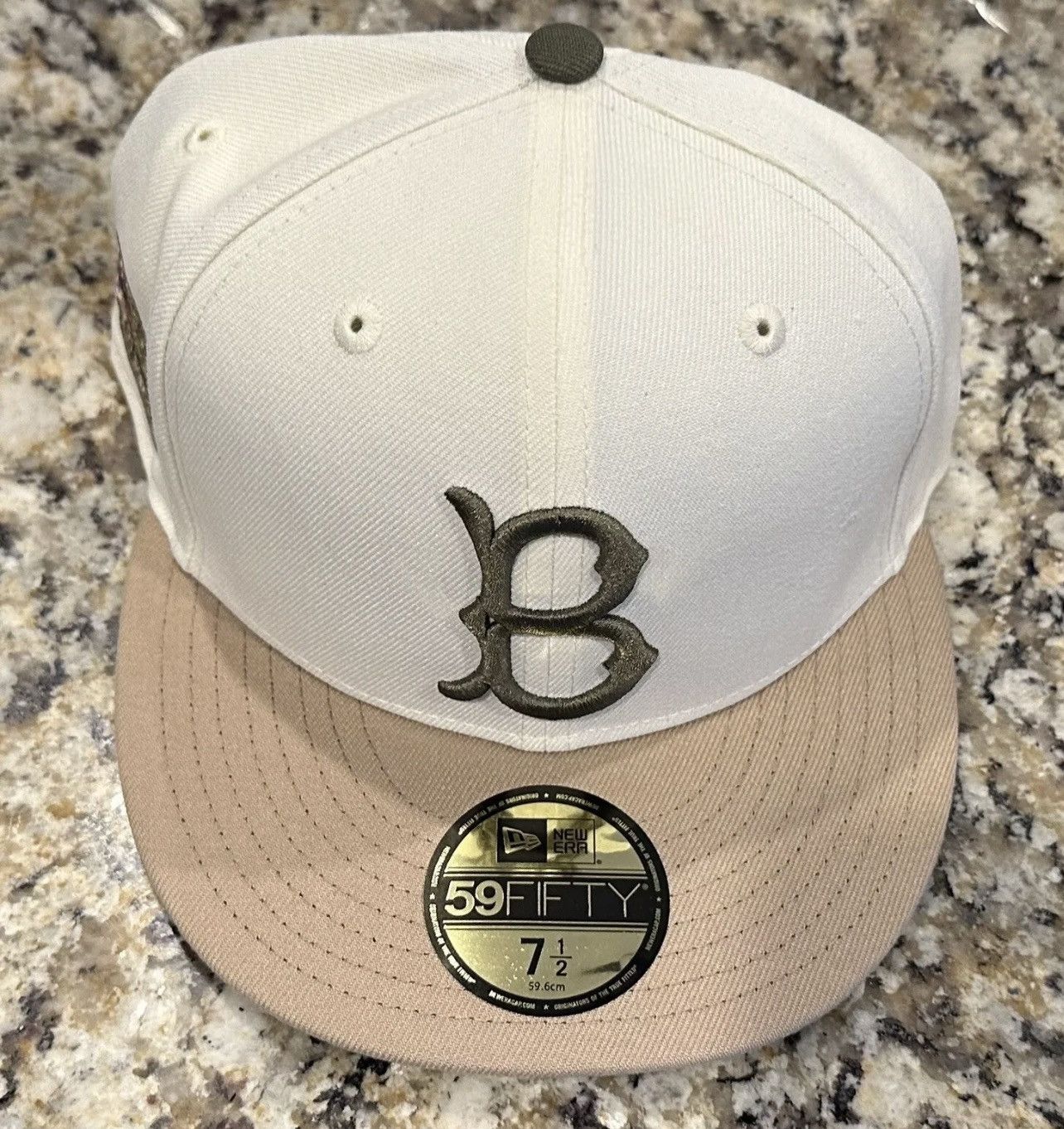 New Era Lids hd Hat Drop Brooklyn Dodgers MLB Pistacia Vera 7 1/2 | Grailed
