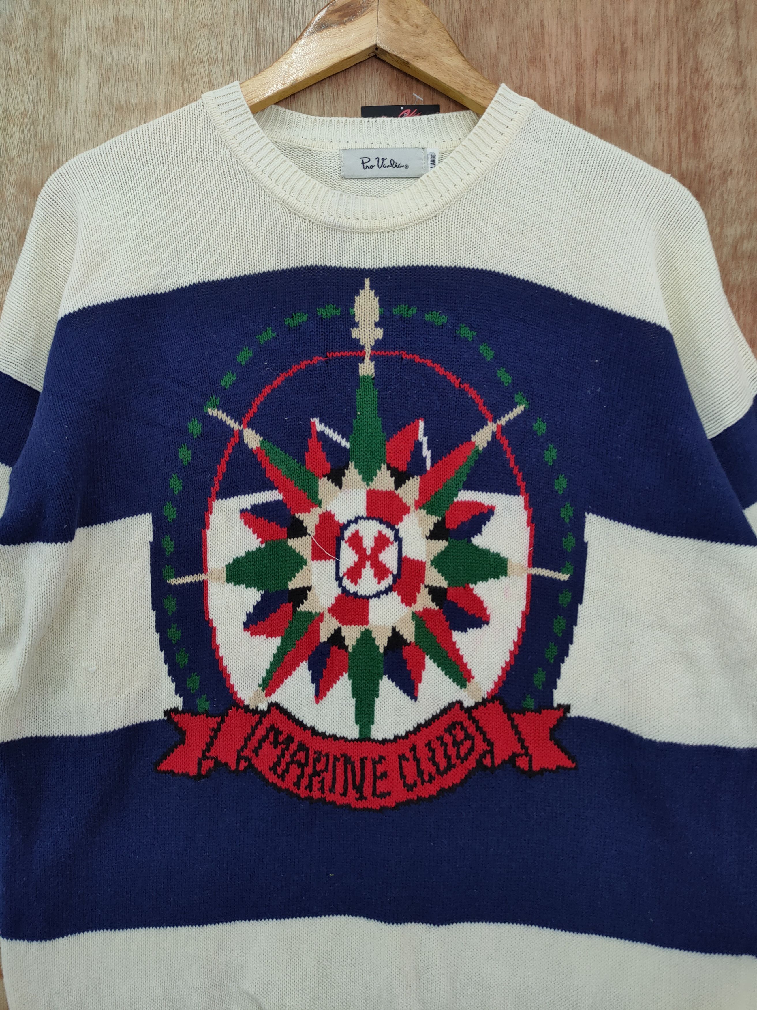Aran Isles Knitwear DLL marine club knitwear sweatshirt vintage #46-127 Size US L / EU 52-54 / 3 - 4 Thumbnail