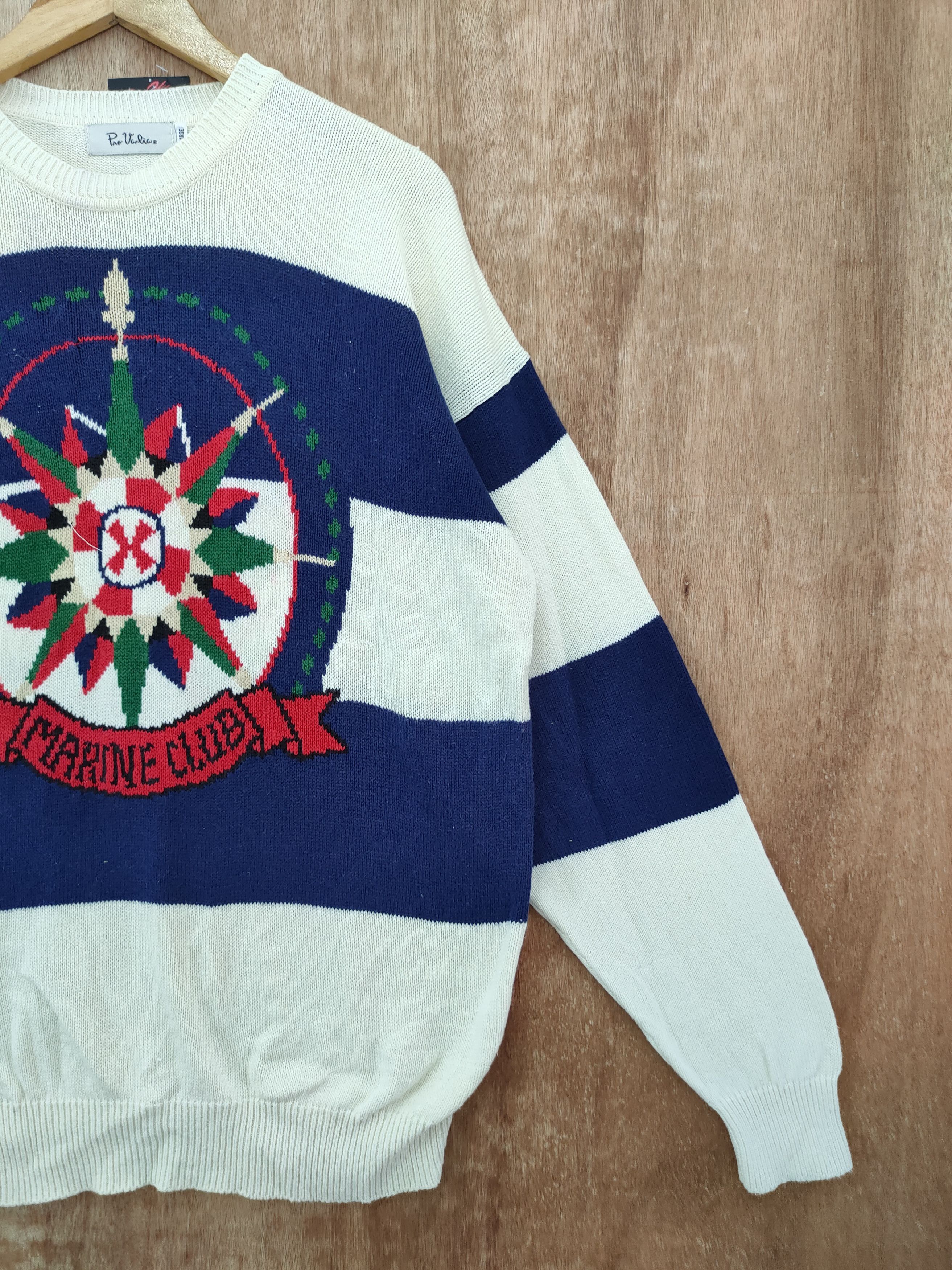 Aran Isles Knitwear DLL marine club knitwear sweatshirt vintage #46-127 Size US L / EU 52-54 / 3 - 3 Thumbnail