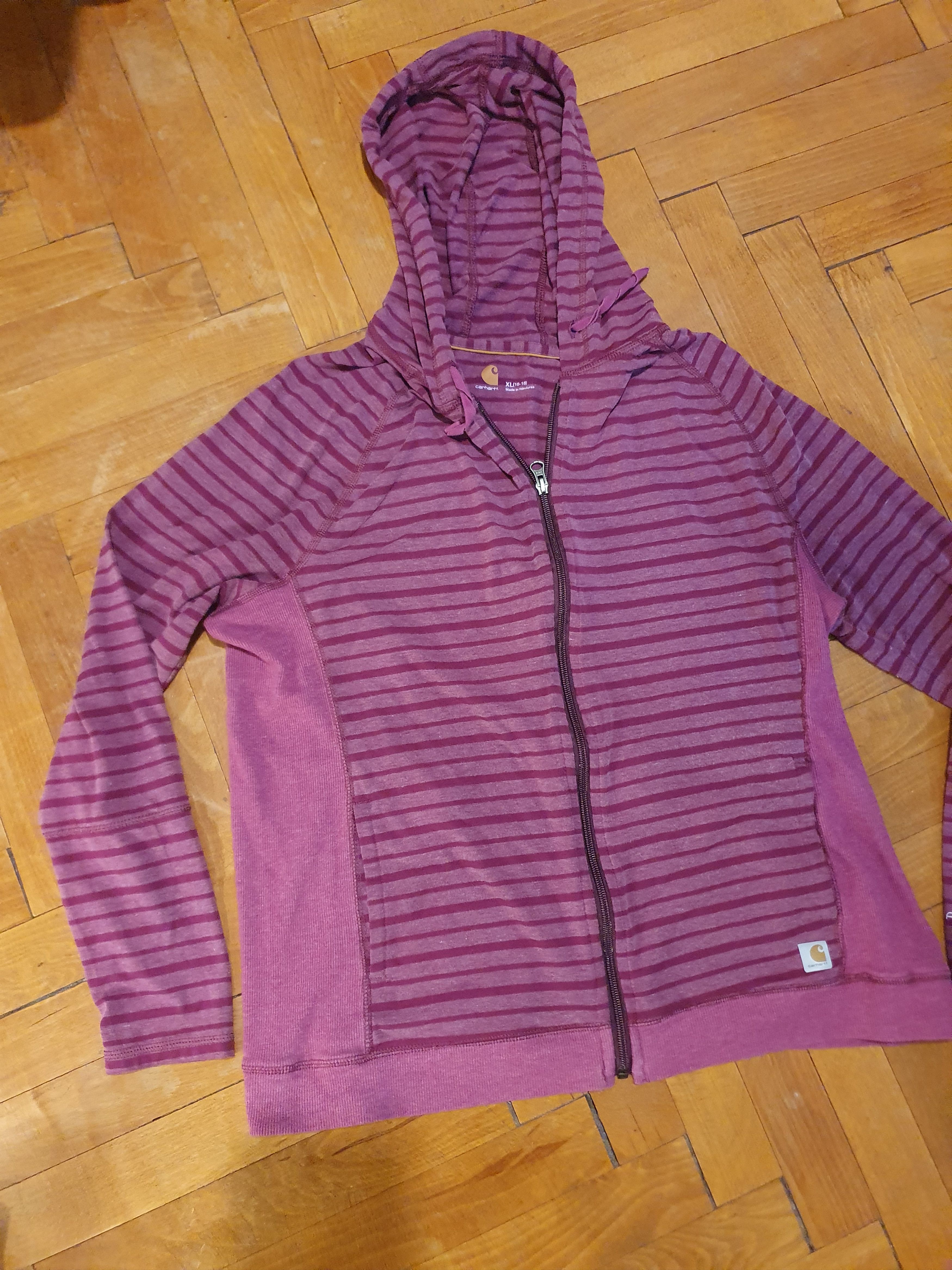Carhartt Carhartt Force Thin Striped zip up hoodie,Men M/16/18-XL Size US M / EU 48-50 / 2 - 2 Thumbnail