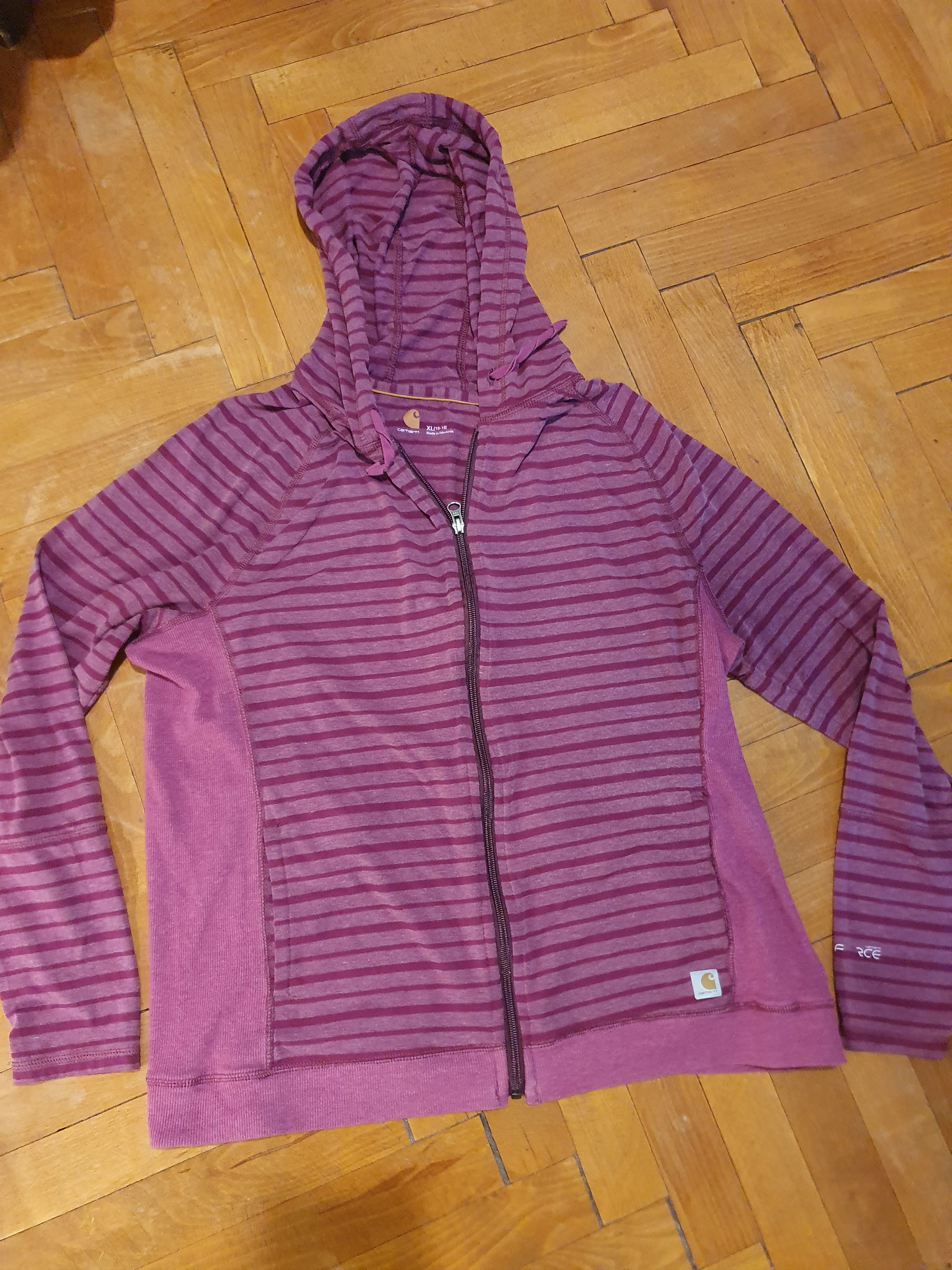 Carhartt Carhartt Force Thin Striped zip up hoodie,Men M/16/18-XL Size US M / EU 48-50 / 2 - 1 Thumbnail