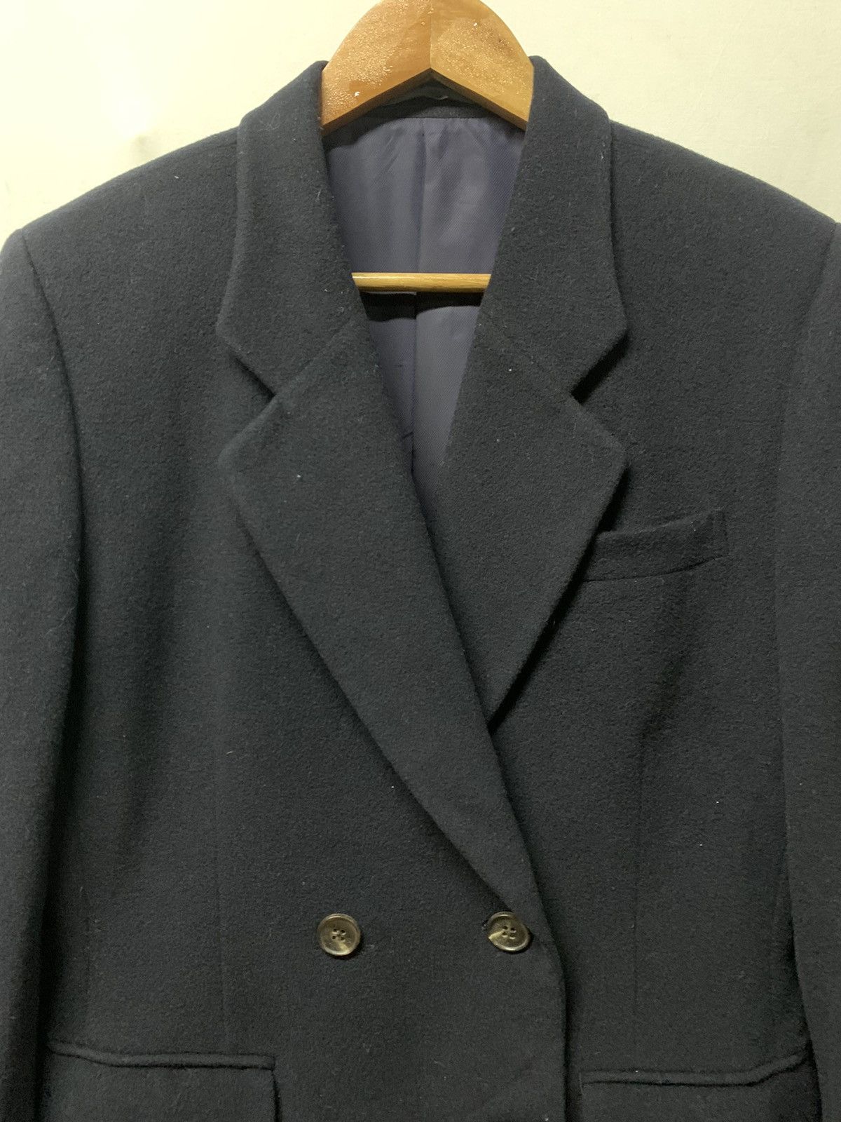 Burberry Vintage Burberry Wool Double Breasted Blazer Jacket Size M / US 6-8 / IT 42-44 - 3 Thumbnail