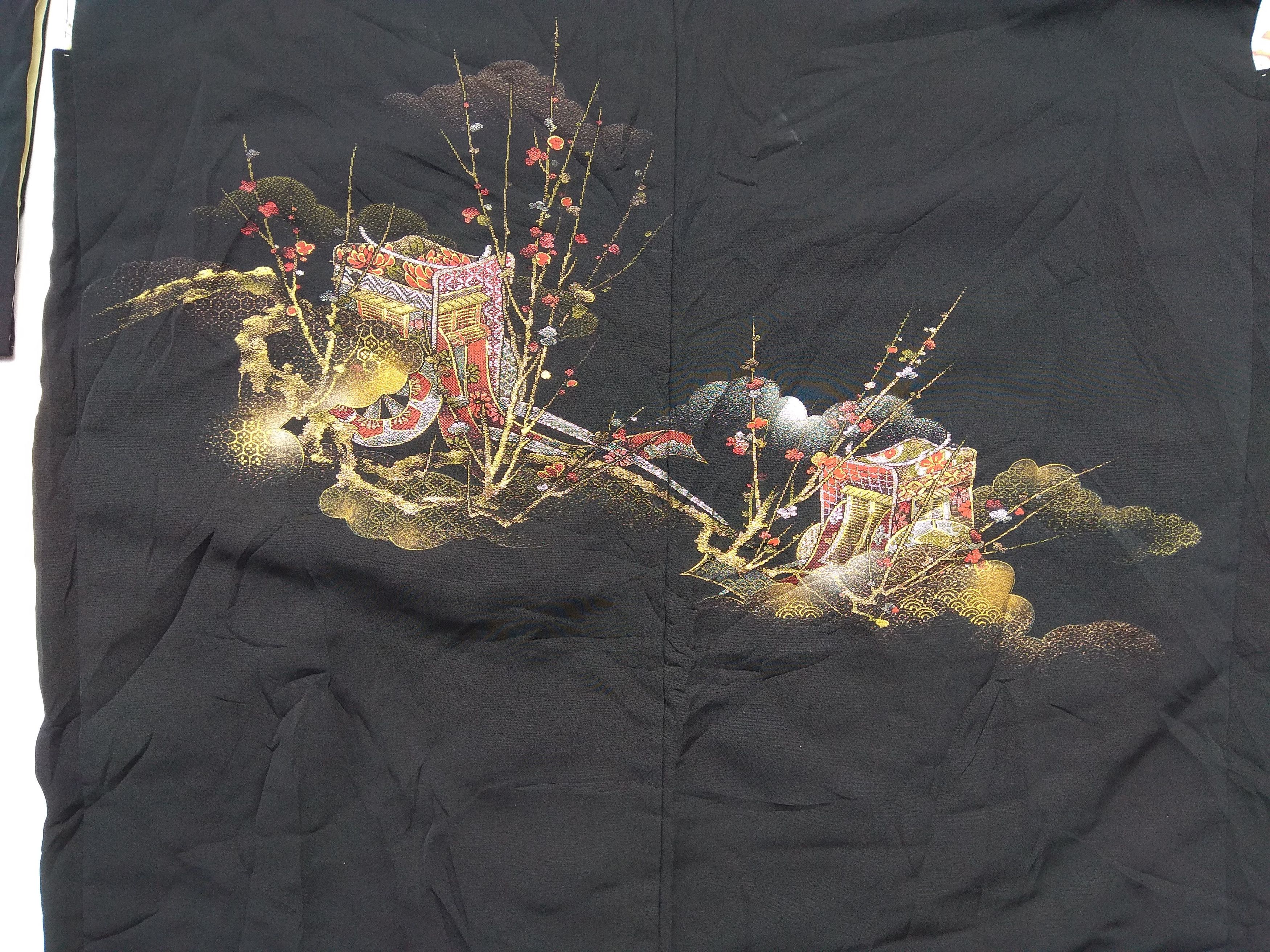 Other Kimono Japan Deep Black Size US L / EU 52-54 / 3 - 3 Thumbnail