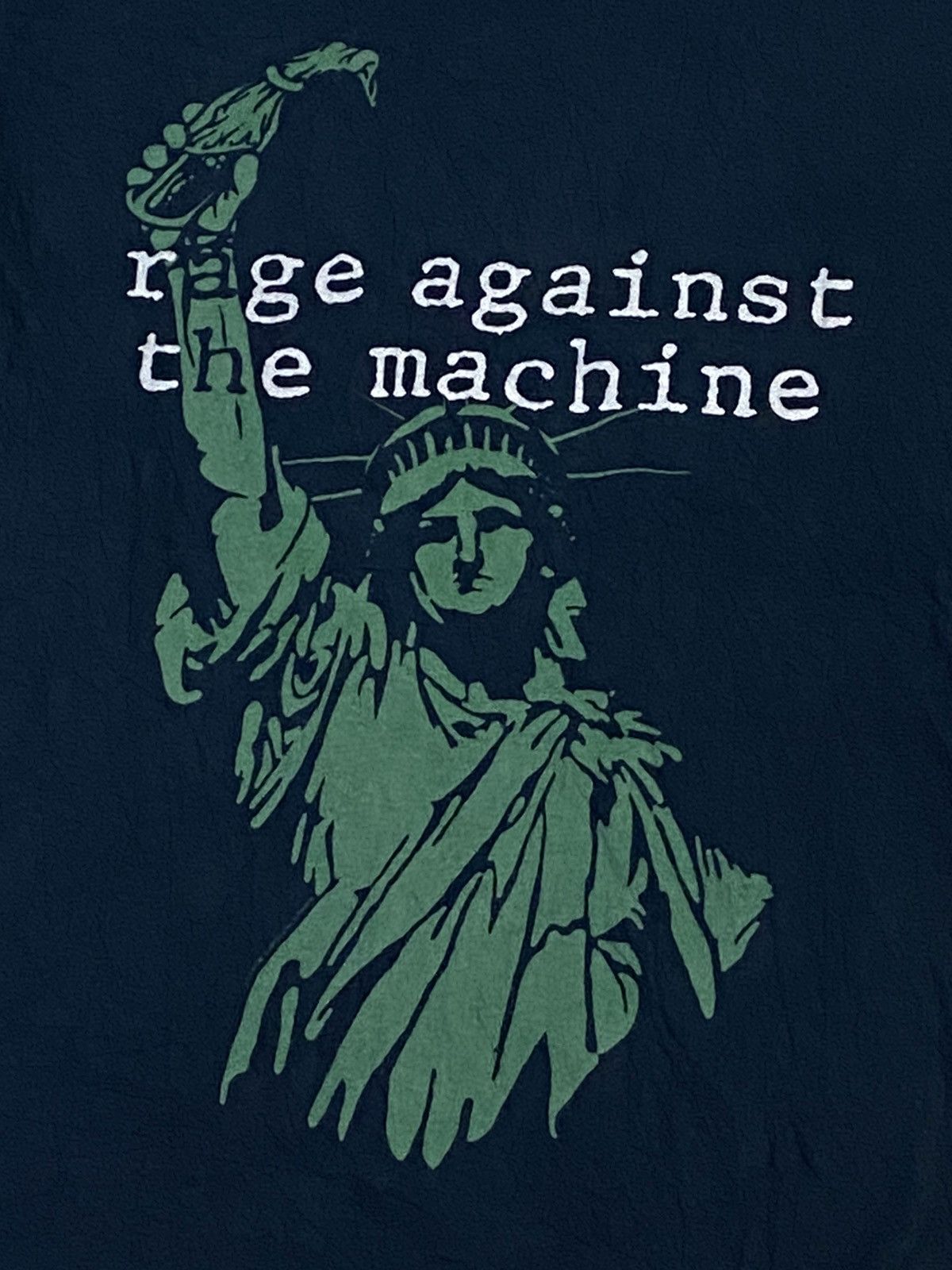 Band Tees Vintage RAGE AGAINST THE MACHINE Rock Band Shirt Size US M / EU 48-50 / 2 - 3 Thumbnail