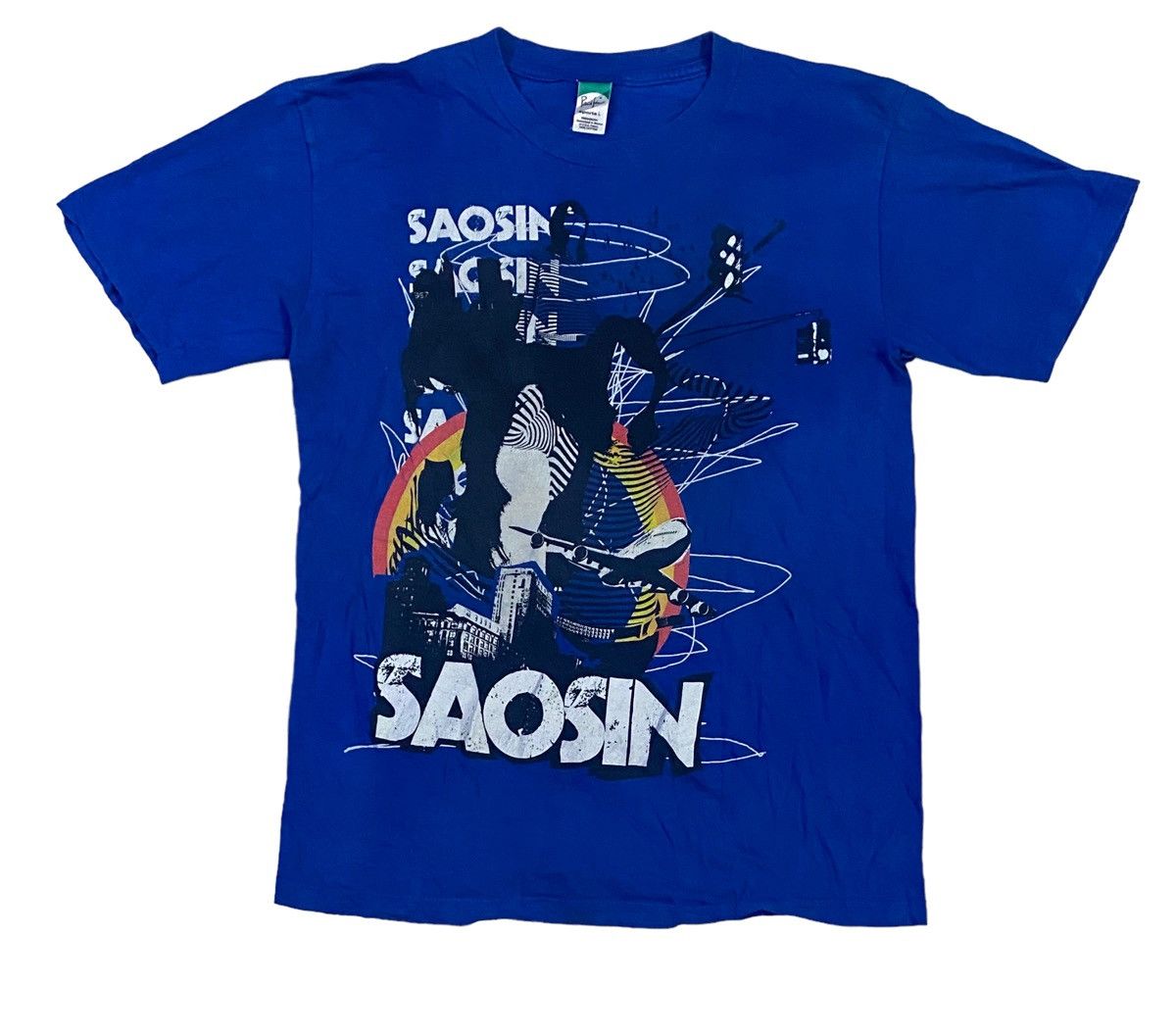 Vintage SAOSIN Punk Hardcore Music Rock Band Shirt