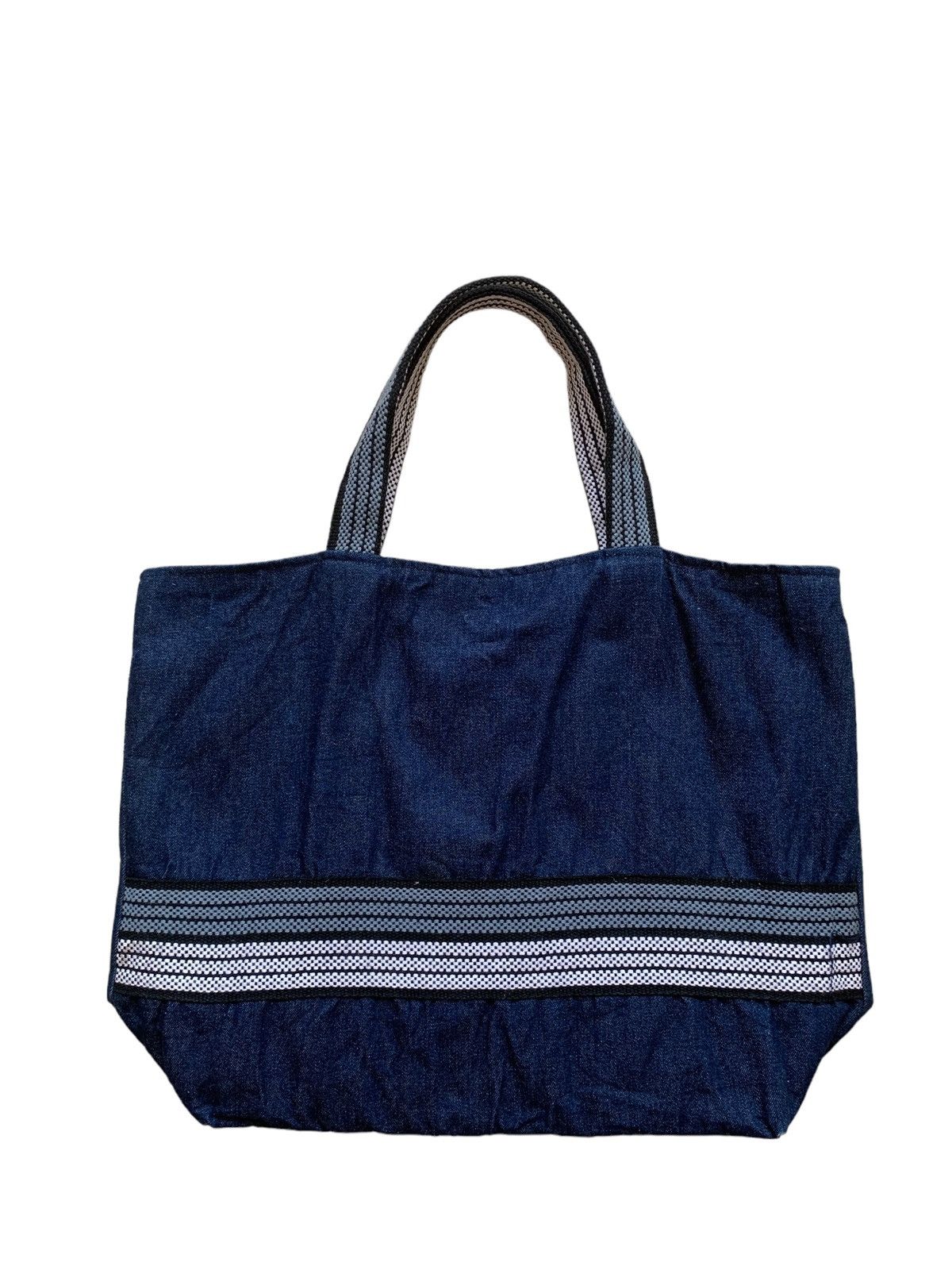 Japanese Brand 🇯🇵 Japanese Handmade YEBISU Denim Tote Bag Size ONE SIZE - 3 Thumbnail