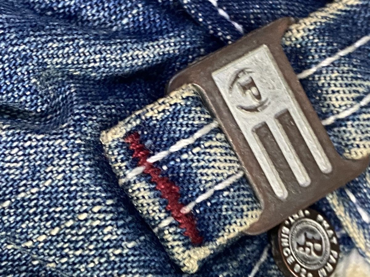 Phat Farm × Vintage Vintage PHAT FARM Denim Jeans Rare Design Old Skool Style Size US 38 / EU 54 - 6 Thumbnail