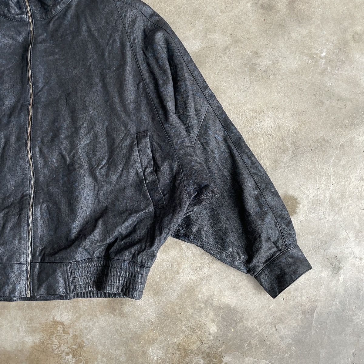American Apparel Vintage Trust By La Sacca Leather Jacket Size US M / EU 48-50 / 2 - 2 Thumbnail