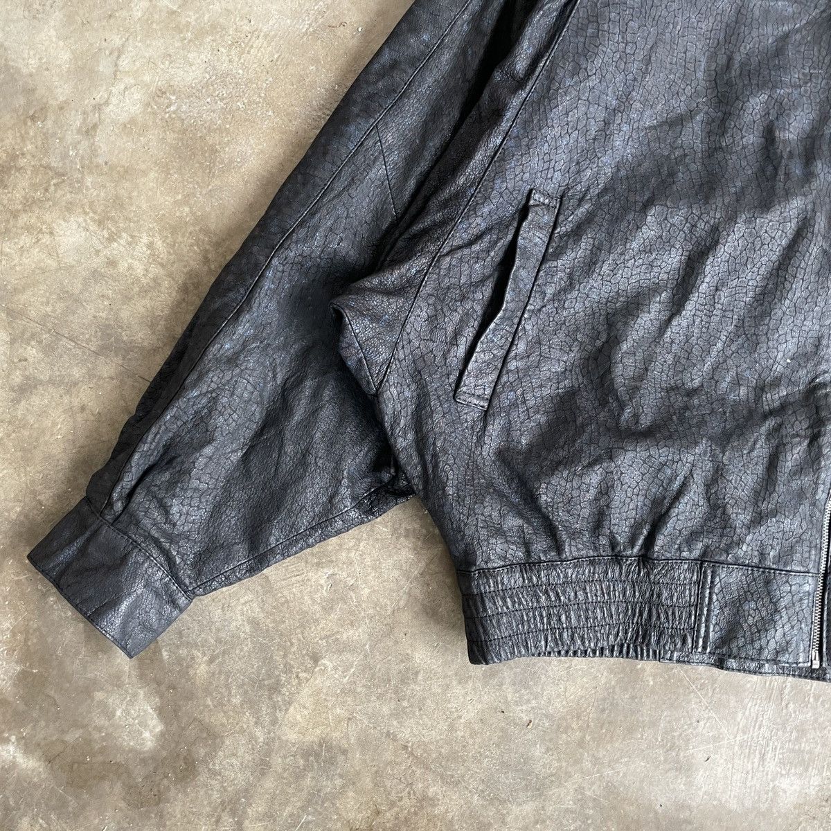 American Apparel Vintage Trust By La Sacca Leather Jacket Size US M / EU 48-50 / 2 - 3 Thumbnail