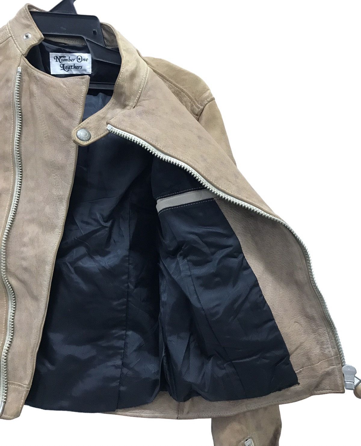 Japanese Brand NUMBER ONE LEATHER JACKET Size US S / EU 44-46 / 1 - 9 Thumbnail