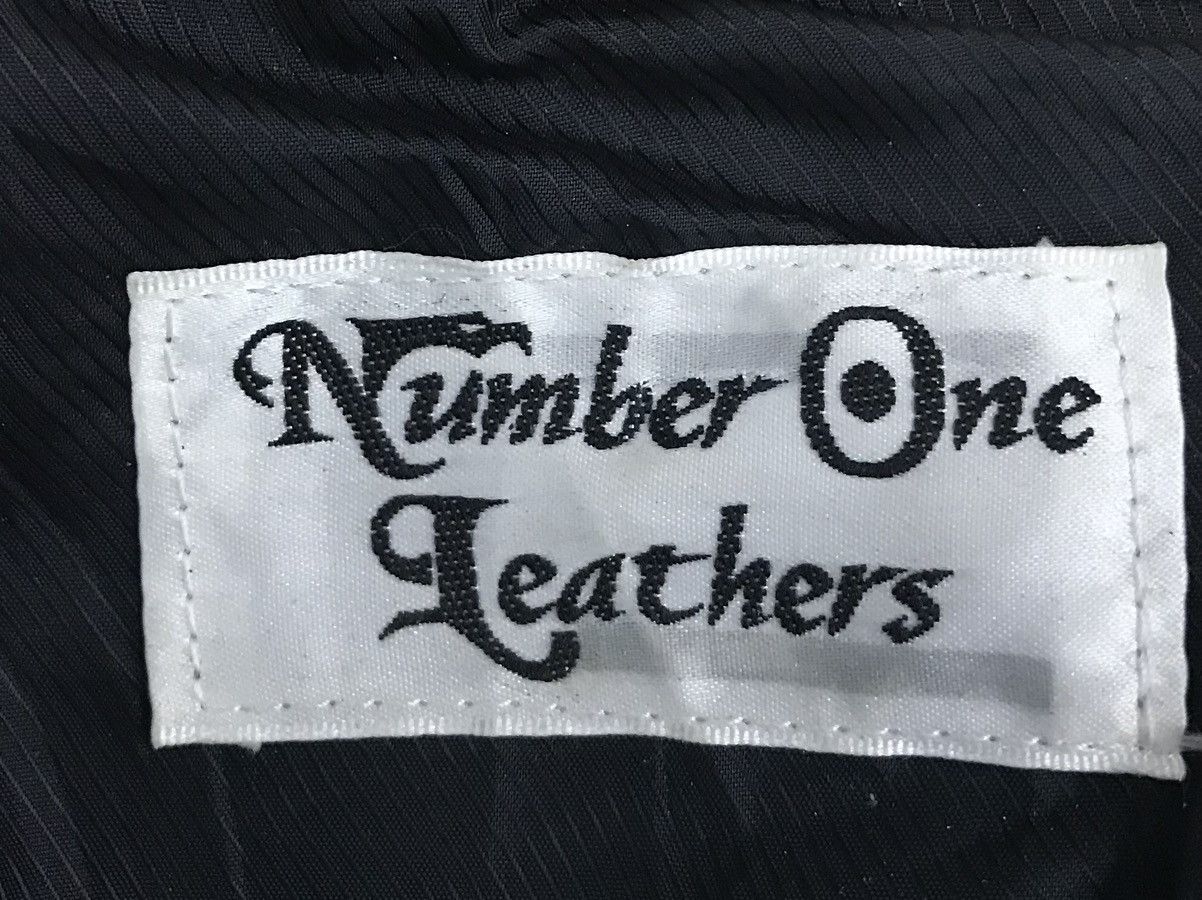 Japanese Brand NUMBER ONE LEATHER JACKET Size US S / EU 44-46 / 1 - 12 Thumbnail