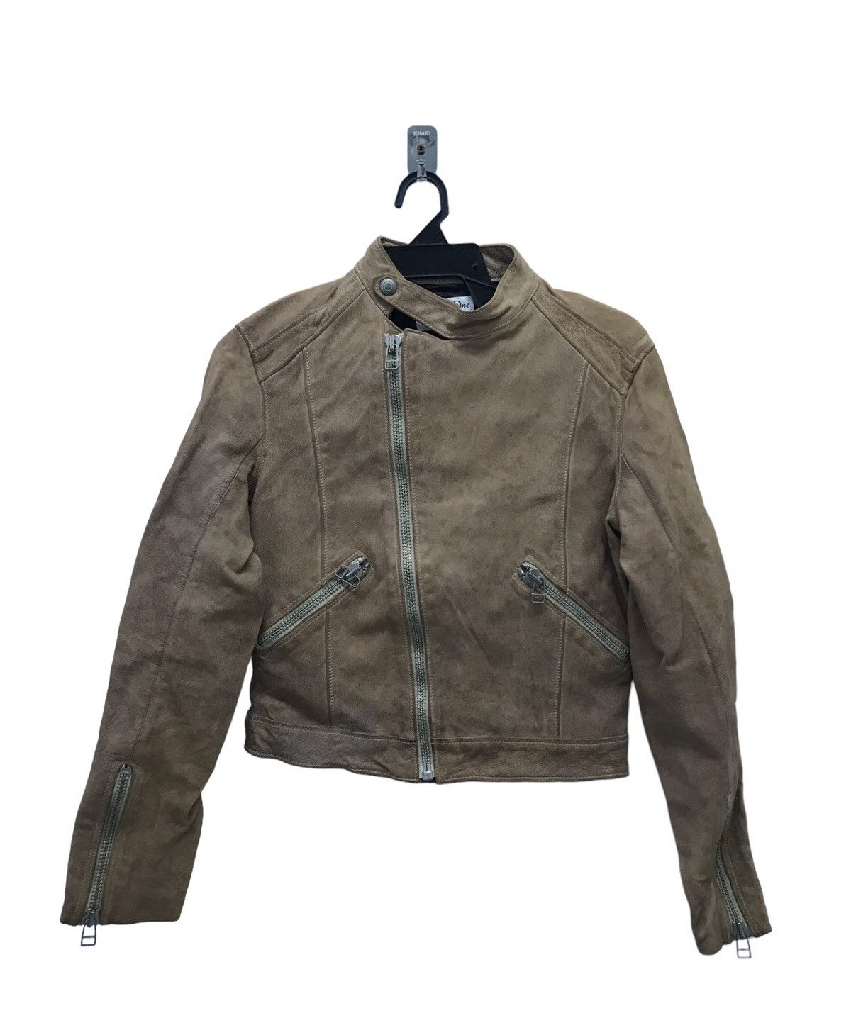 Japanese Brand NUMBER ONE LEATHER JACKET Size US S / EU 44-46 / 1 - 1 Thumbnail