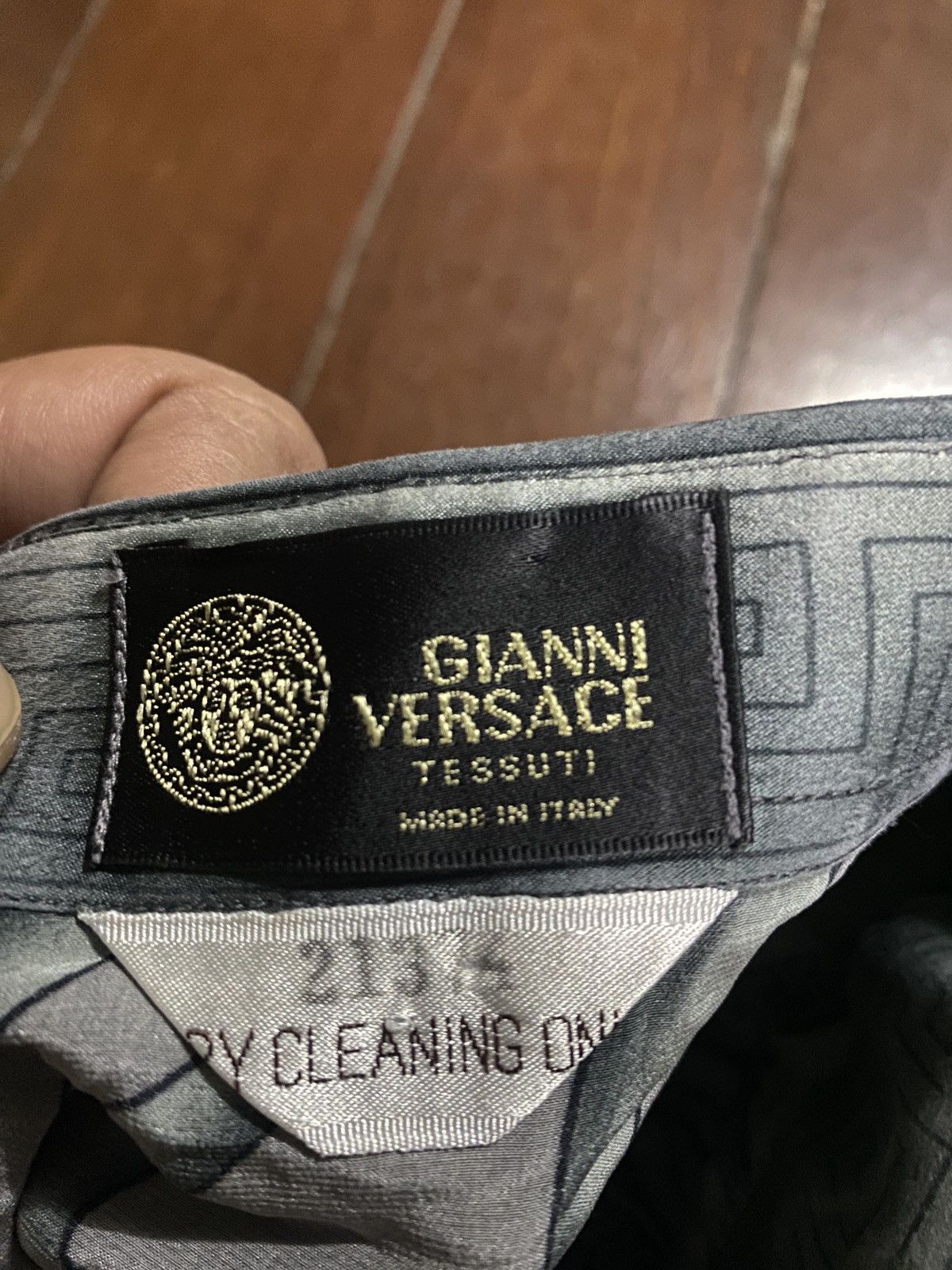 Versace × Versace Jeans Couture × Vintage HOLLY GRAIL VINTAGE VERSACE LUXURY SILK Size US XXL / EU 58 / 5 - 7 Thumbnail