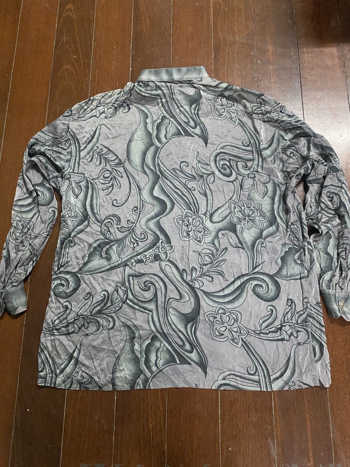 Versace × Versace Jeans Couture × Vintage HOLLY GRAIL VINTAGE VERSACE LUXURY SILK Size US XXL / EU 58 / 5 - 3 Thumbnail