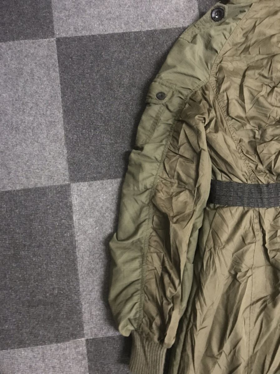 Designer PAR7 DIESEL Italy Very Rare Archival Two Tone Military Parka Size XS / US 0-2 / IT 36-38 - 10 Thumbnail