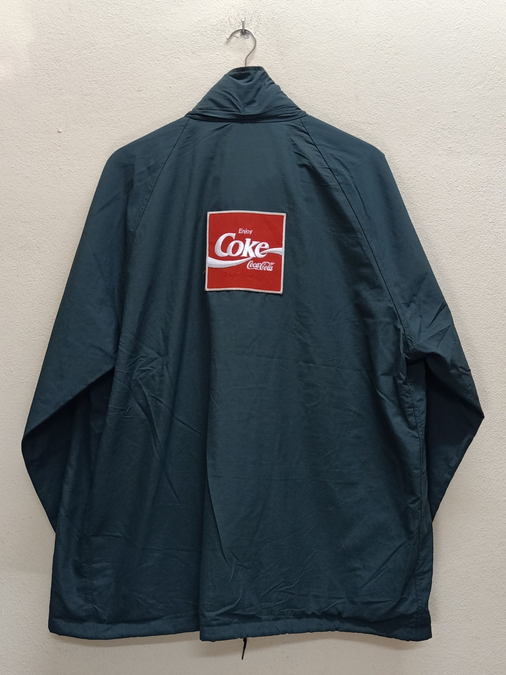 Coca Cola COCA COLA COKE X UNITOG 60's Embroidered Logo Hoodie Jacket Size US XL / EU 56 / 4 - 2 Thumbnail