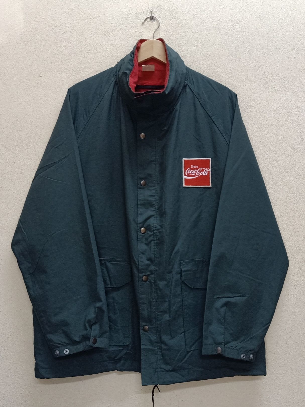 Coca Cola COCA COLA COKE X UNITOG 60's Embroidered Logo Hoodie Jacket Size US XL / EU 56 / 4 - 1 Thumbnail