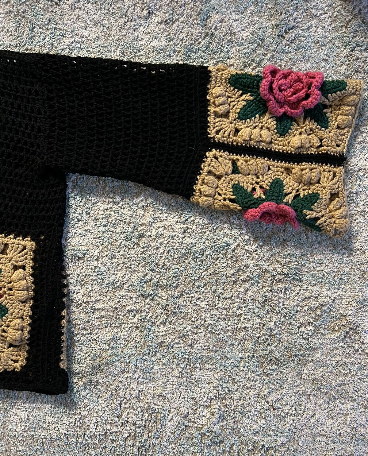 1of1 hand knit cardigan