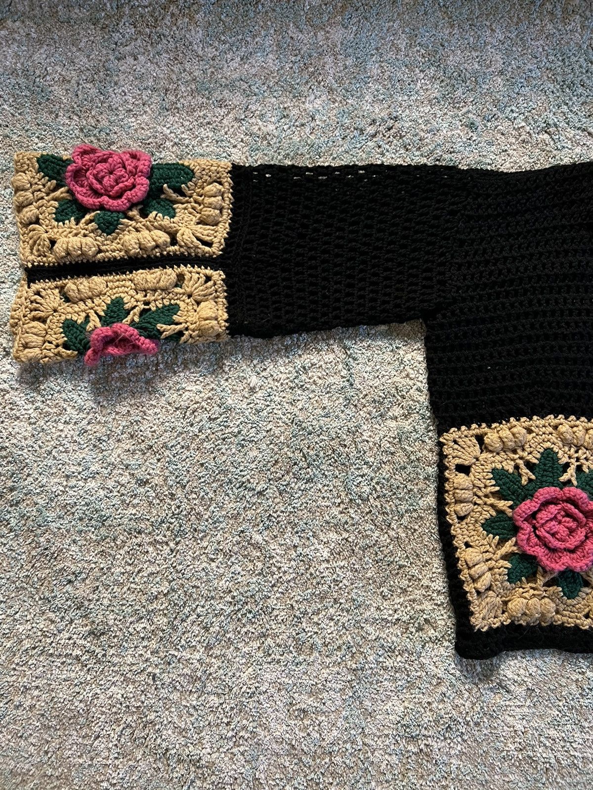 1of1 hand knit cardigan