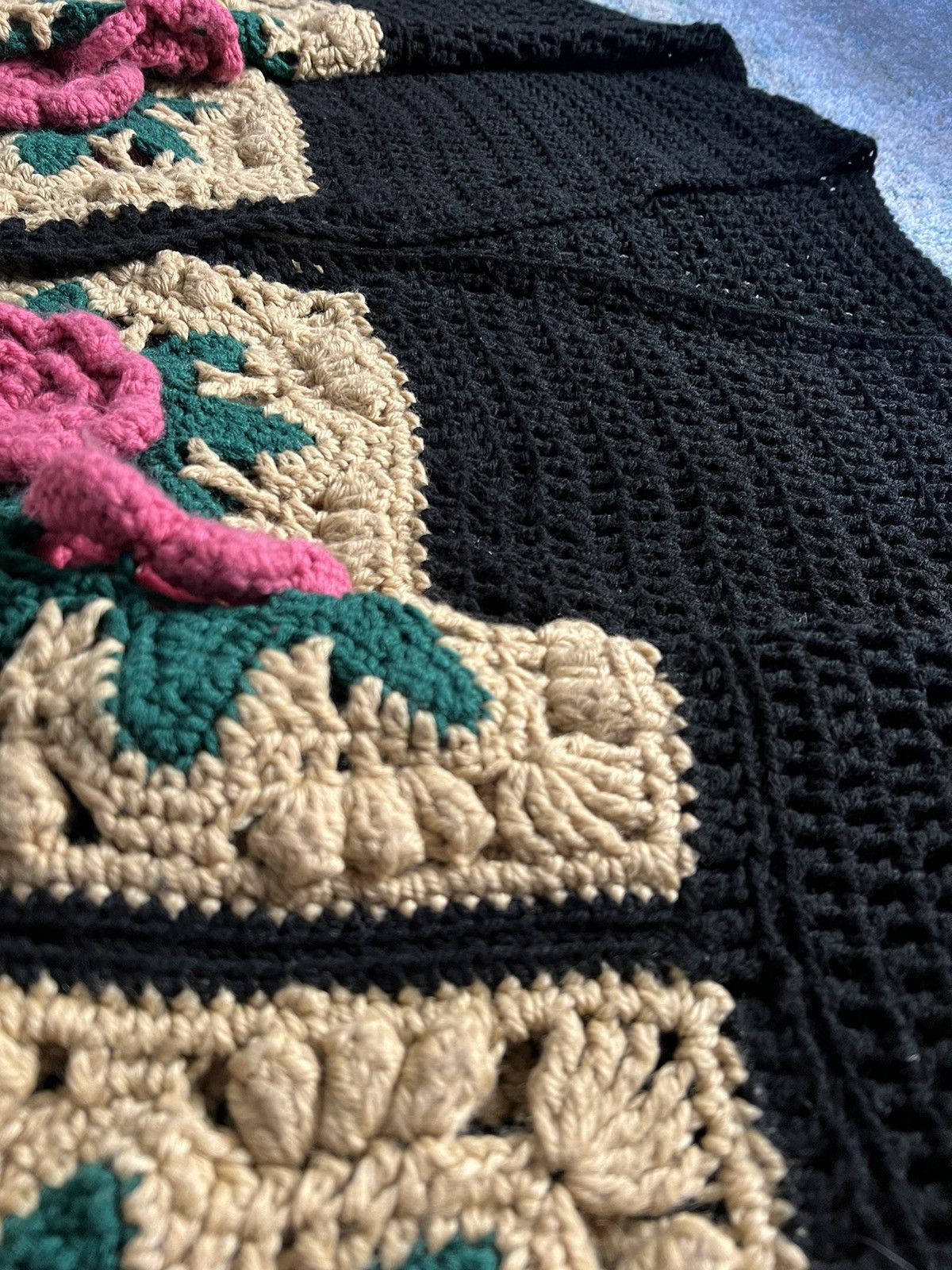 1of1 hand knit cardigan