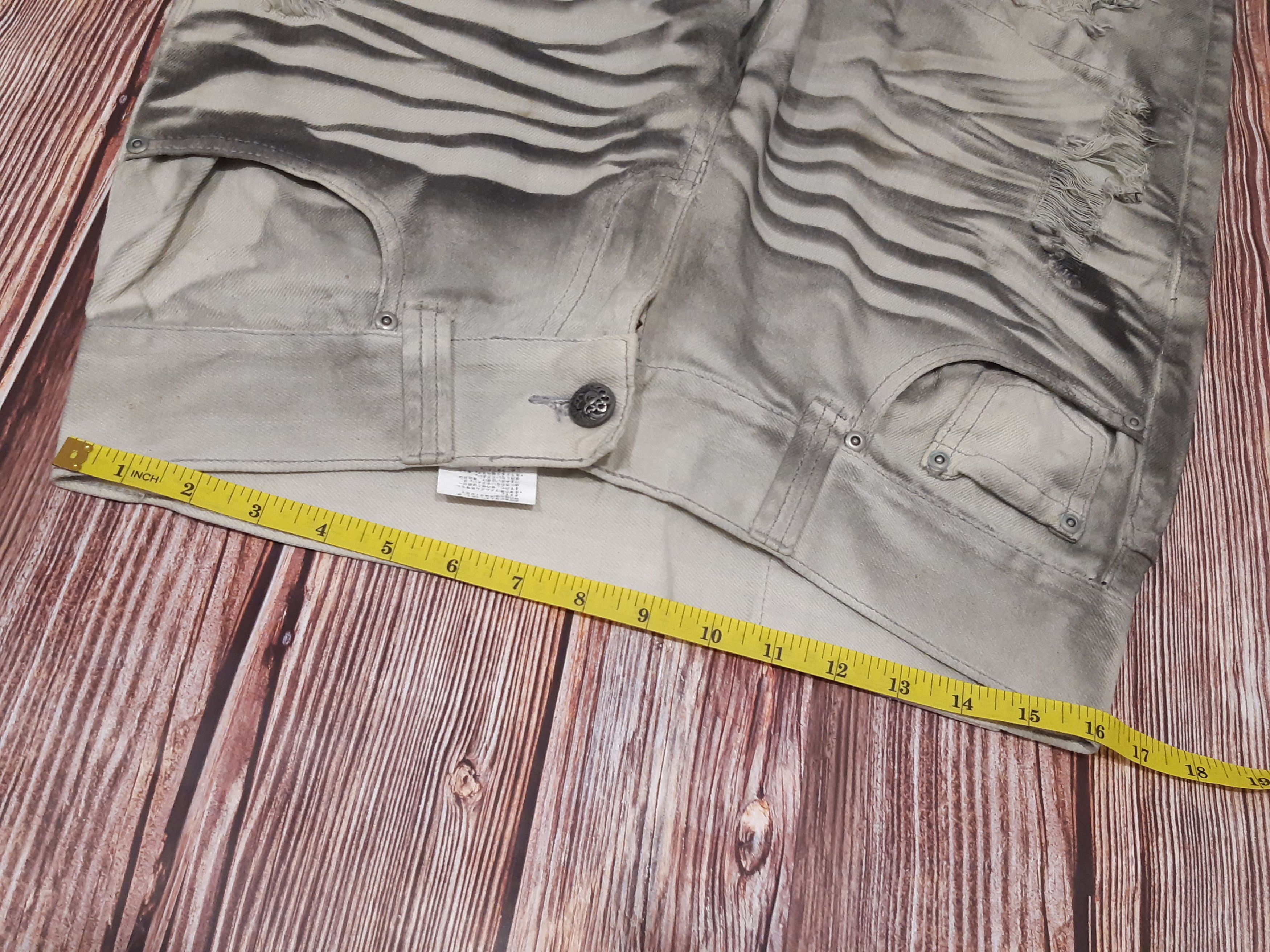 Japanese Brand × Vintage Bootcut Japanese Jeans Beast Skull Button Size US 32 / EU 48 - 11 Thumbnail