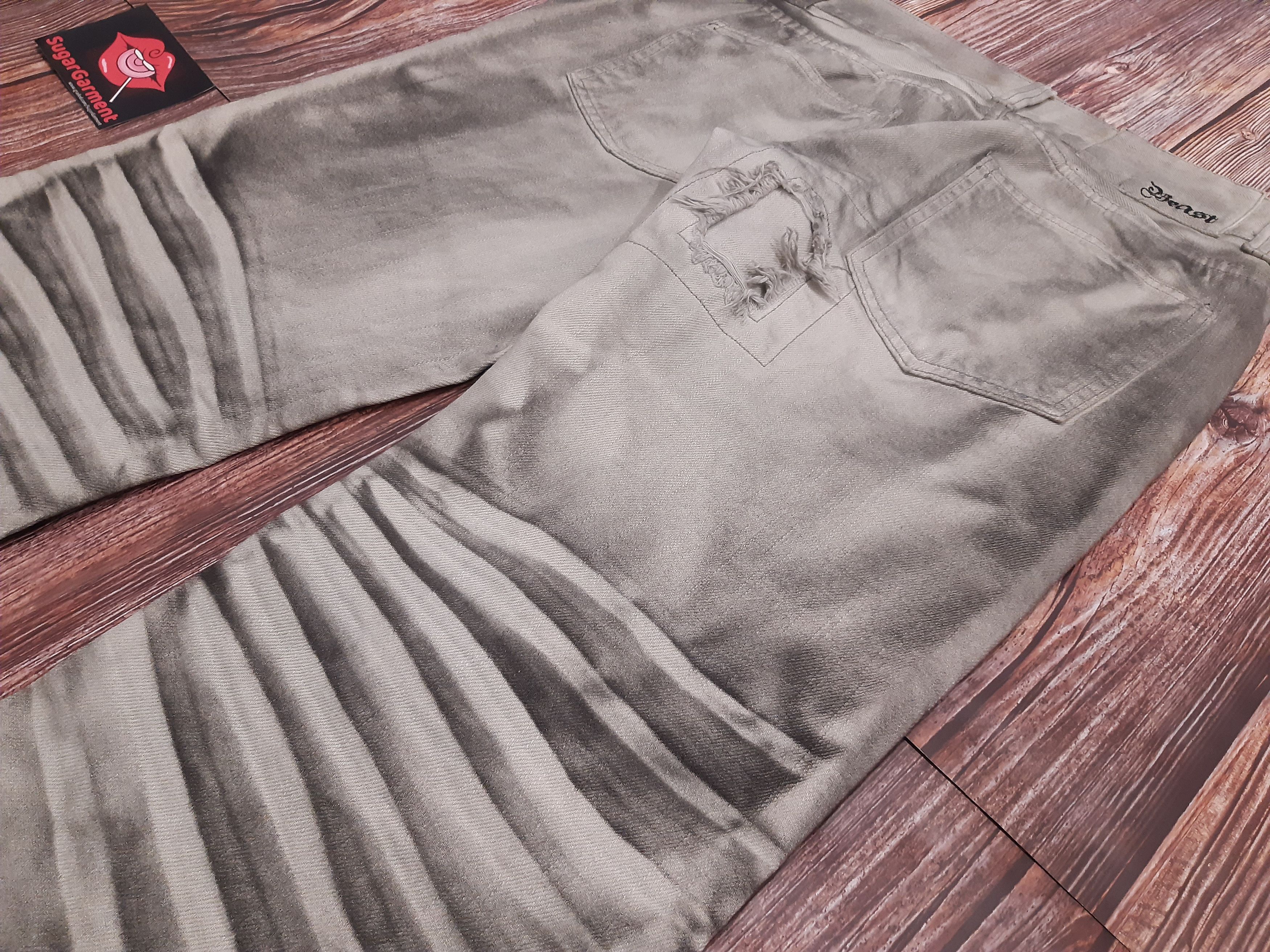 Japanese Brand × Vintage Bootcut Japanese Jeans Beast Skull Button Size US 32 / EU 48 - 9 Thumbnail