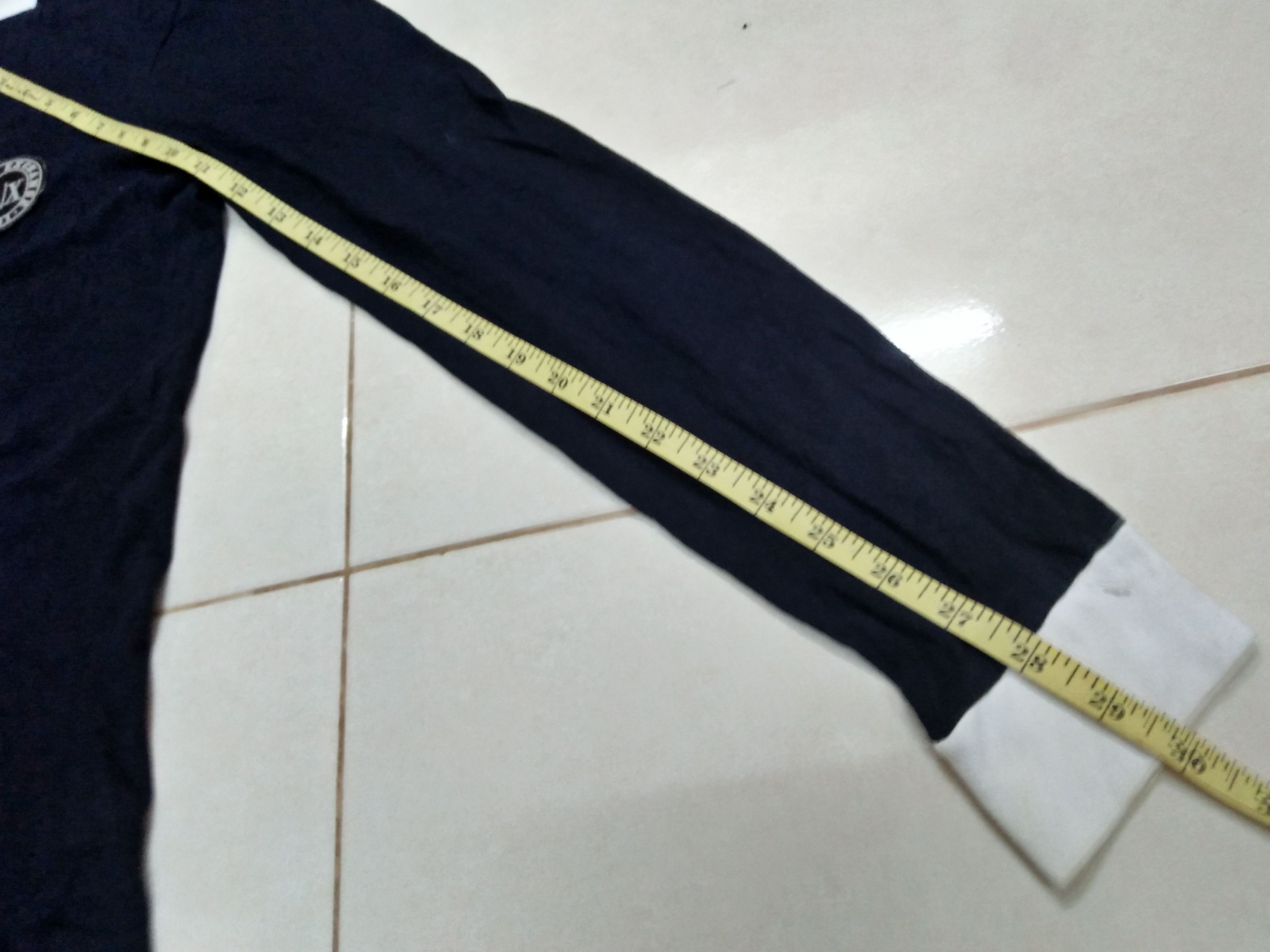 Armani × Armani Exchange × Giorgio Armani AX ARMANI EXCHANGE Logo Patches Long Sleeve Polo. Size US S / EU 44-46 / 1 - 9 Thumbnail