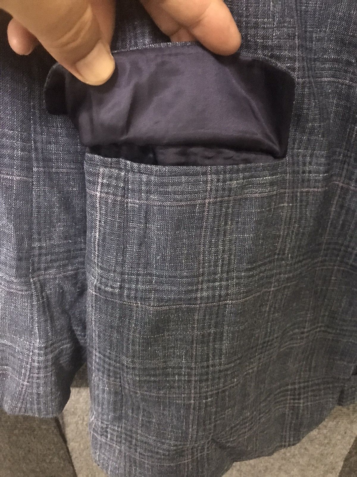 Loro Piana × Paul Smith J55 Luxury Italian Loro Piana X Paul Smith Summertime Blazer Size M / US 6-8 / IT 42-44 - 5 Thumbnail