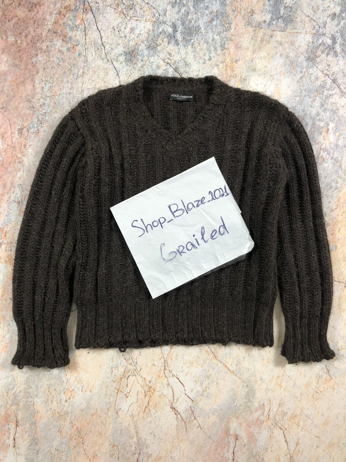 Dolce & Gabbana × Vintage Dolce & Gabbana sweater Size US XL / EU 56 / 4 - 2 Thumbnail