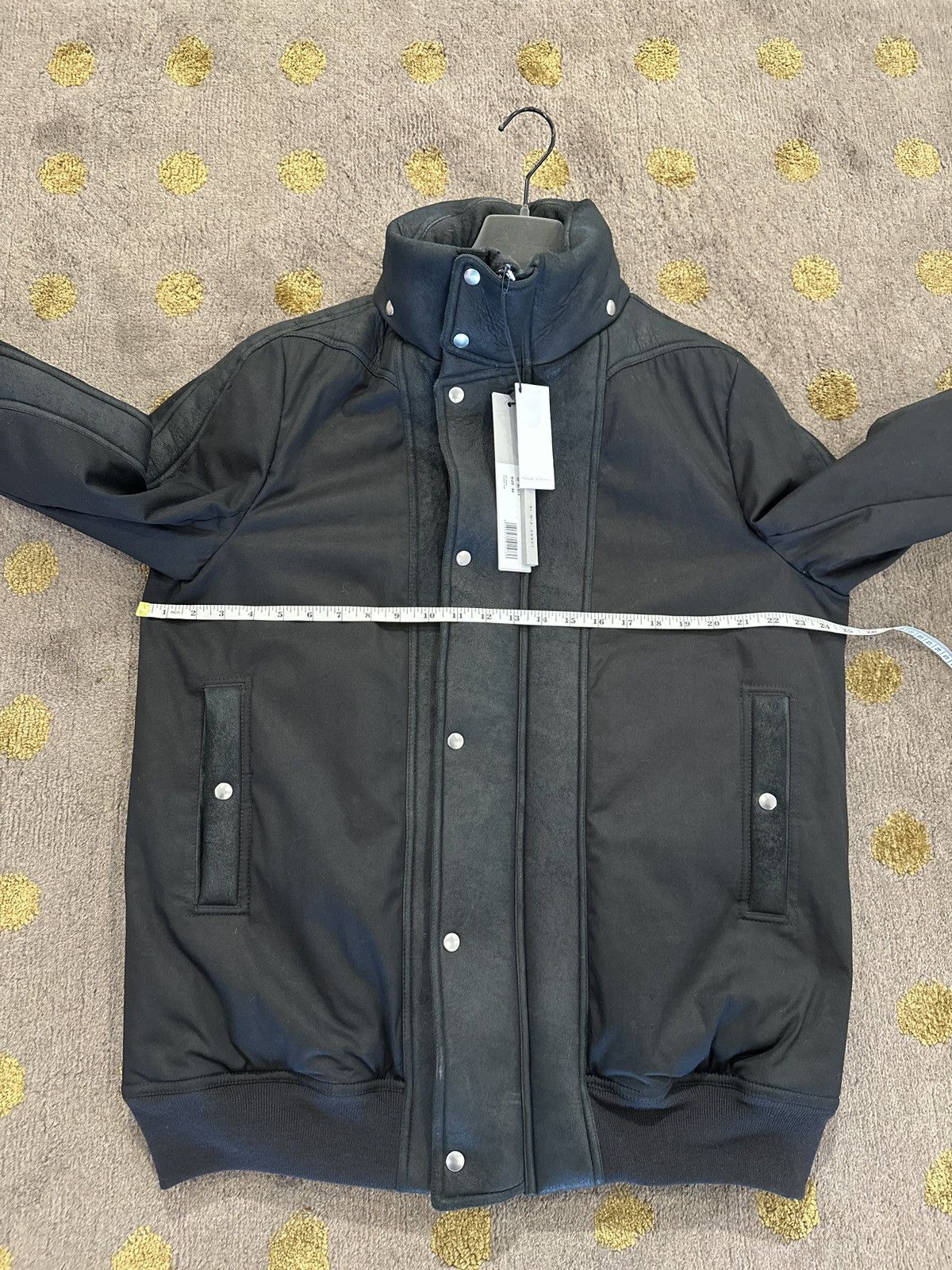 Rick Owens Black Dustulator Jacket - Lambskin Trim Size US L / EU 52-54 / 3 - 9 Thumbnail